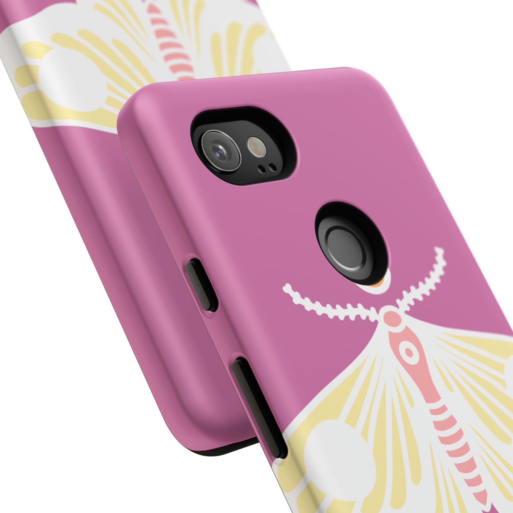 Colorful Moth Phone Case | Tough Cases for iPhone, Unique Gift, Nature Lovers, Boho Style, Trendy Accessories