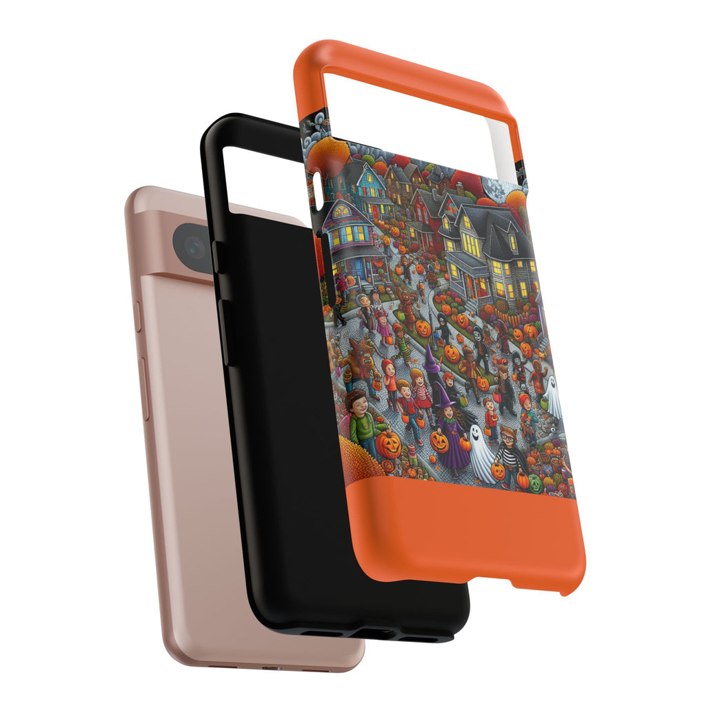 Halloween Phone Case, Tough Cases for Spooky Season, Fall Decor, Trick or Treat, Pumpkin Lovers, Ghost Design