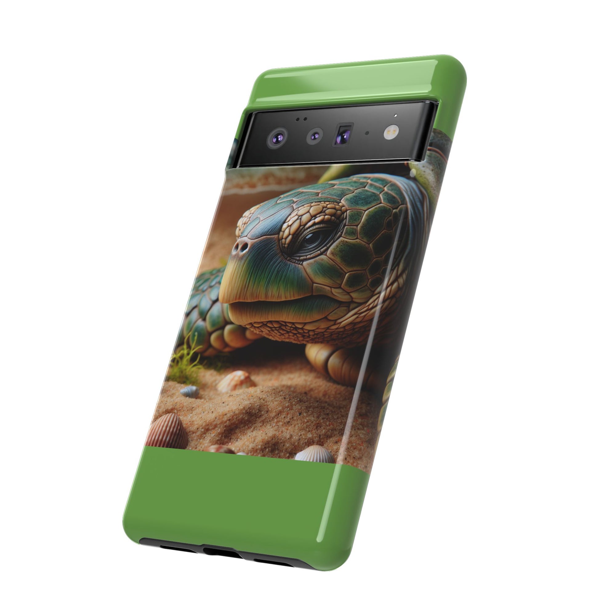 Turtle Phone Case, Sea Life Accessory, Ocean Lover Gift, Nature Inspired Cover, Eco-Friendly Protection
