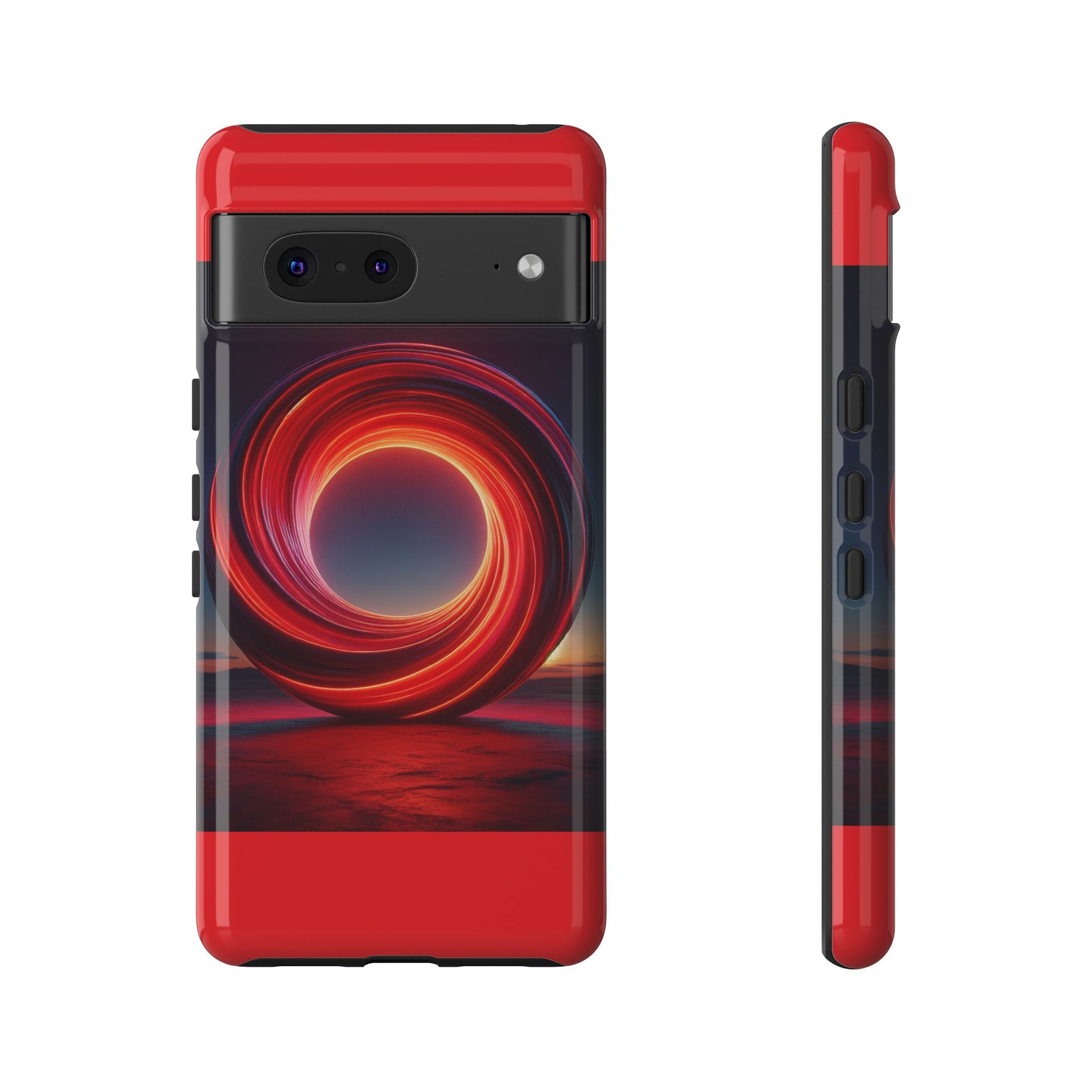 Vibrant Phone Case with Abstract Design, Tough Cases for Tech Lovers, Sleek Protection, Gift for Friends, Customizable Mobile Accessory