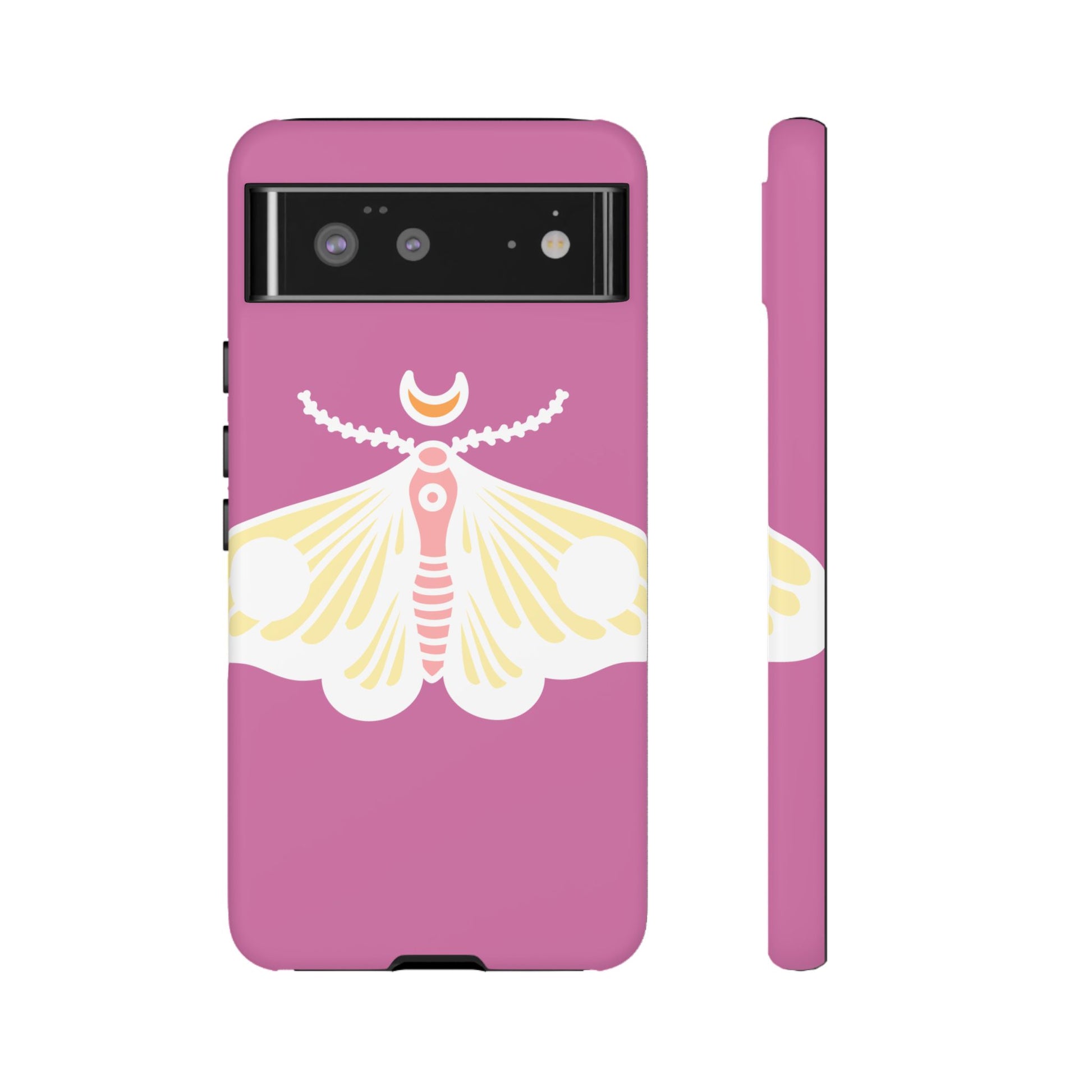 Colorful Moth Phone Case | Tough Cases for iPhone, Unique Gift, Nature Lovers, Boho Style, Trendy Accessories