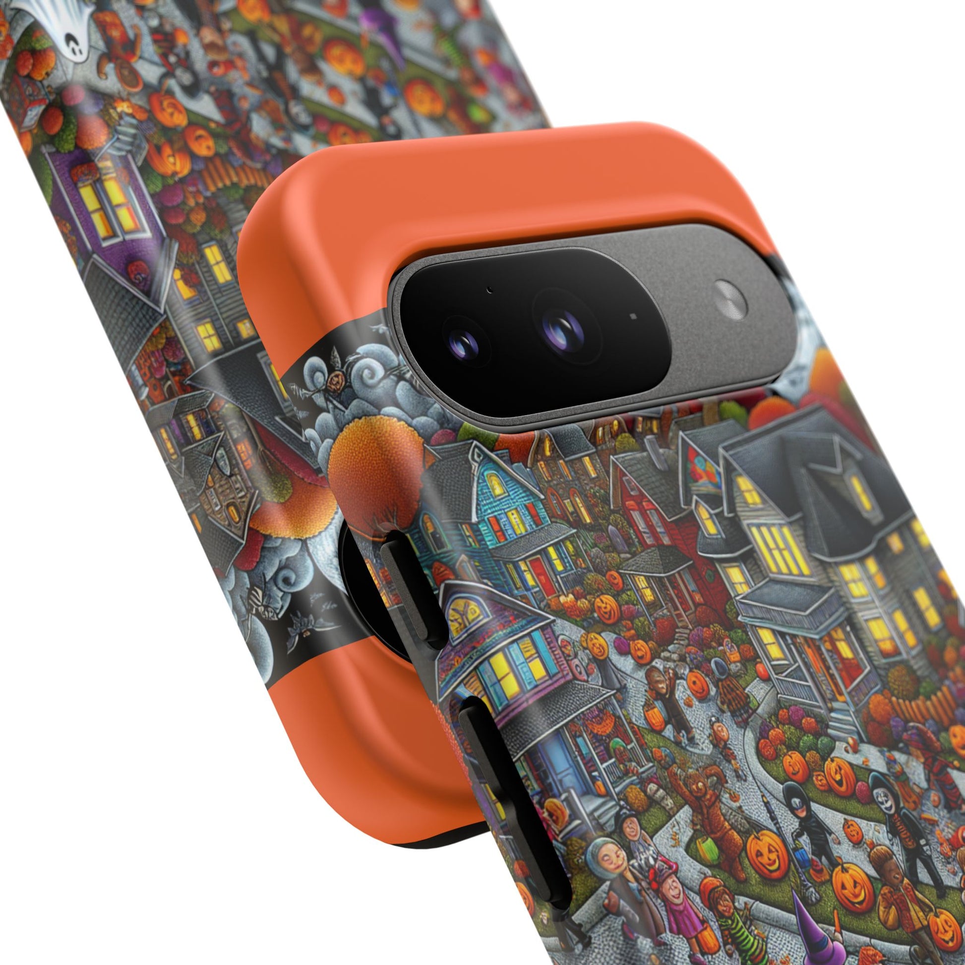 Halloween Phone Case, Tough Cases for Spooky Season, Fall Decor, Trick or Treat, Pumpkin Lovers, Ghost Design
