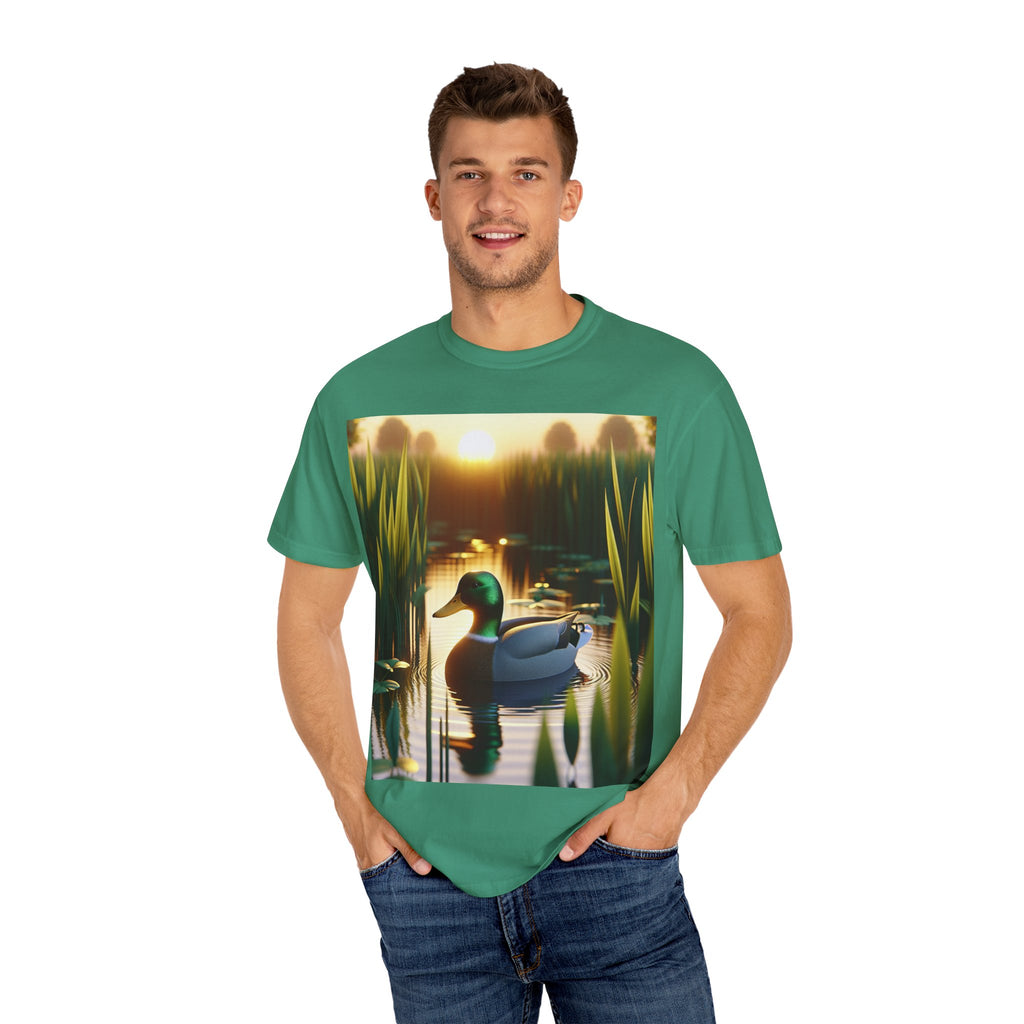 Nature-Inspired Duck T-Shirt for Outdoor Lovers, Eco-Friendly Gift, Summer Wear, Wildlife Enthusiasts, Casual Fashion