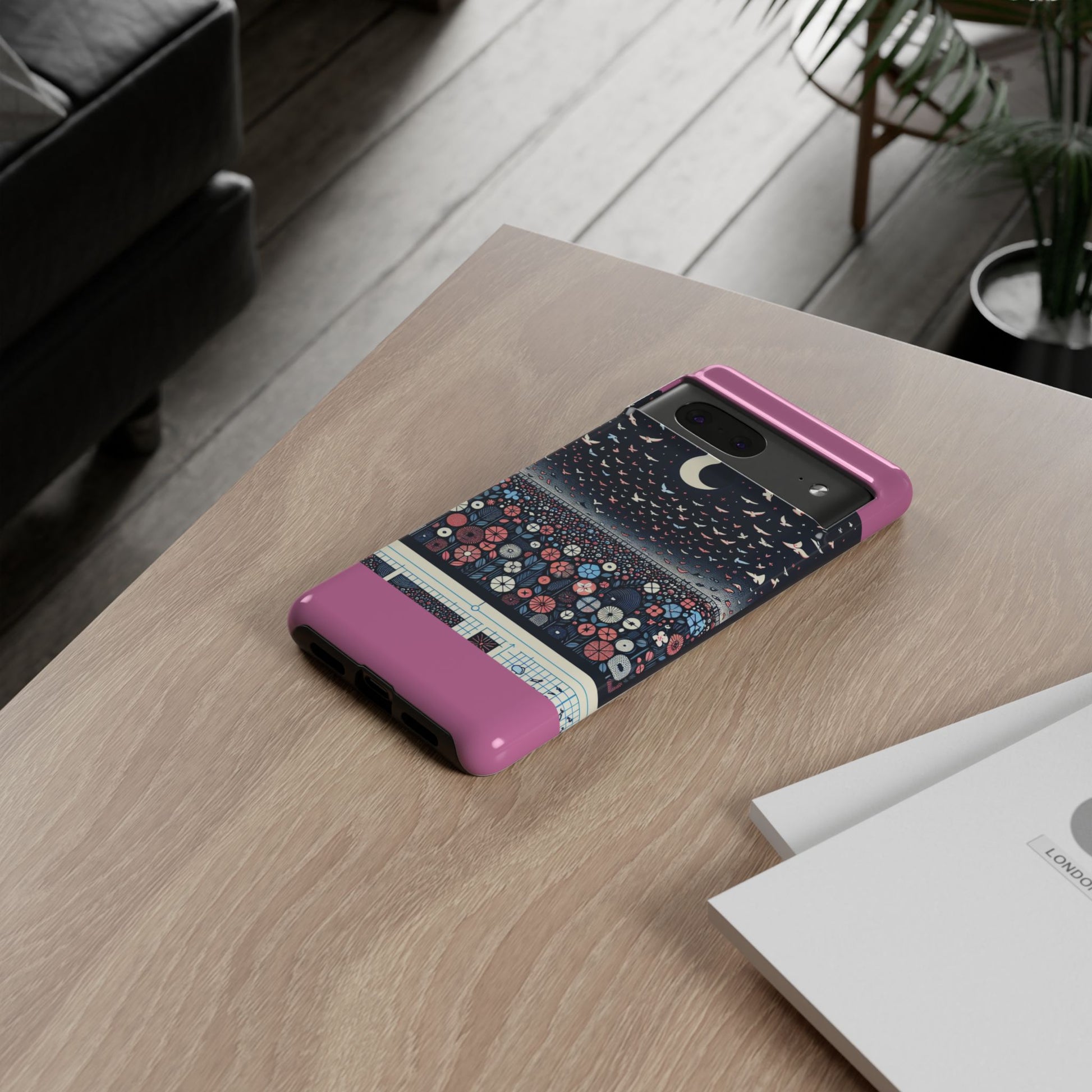 Floral Phone Case, Tough Cases for iPhone, Nature-Inspired Design, Gift for Her, Stylish Protection, Trending Accessory