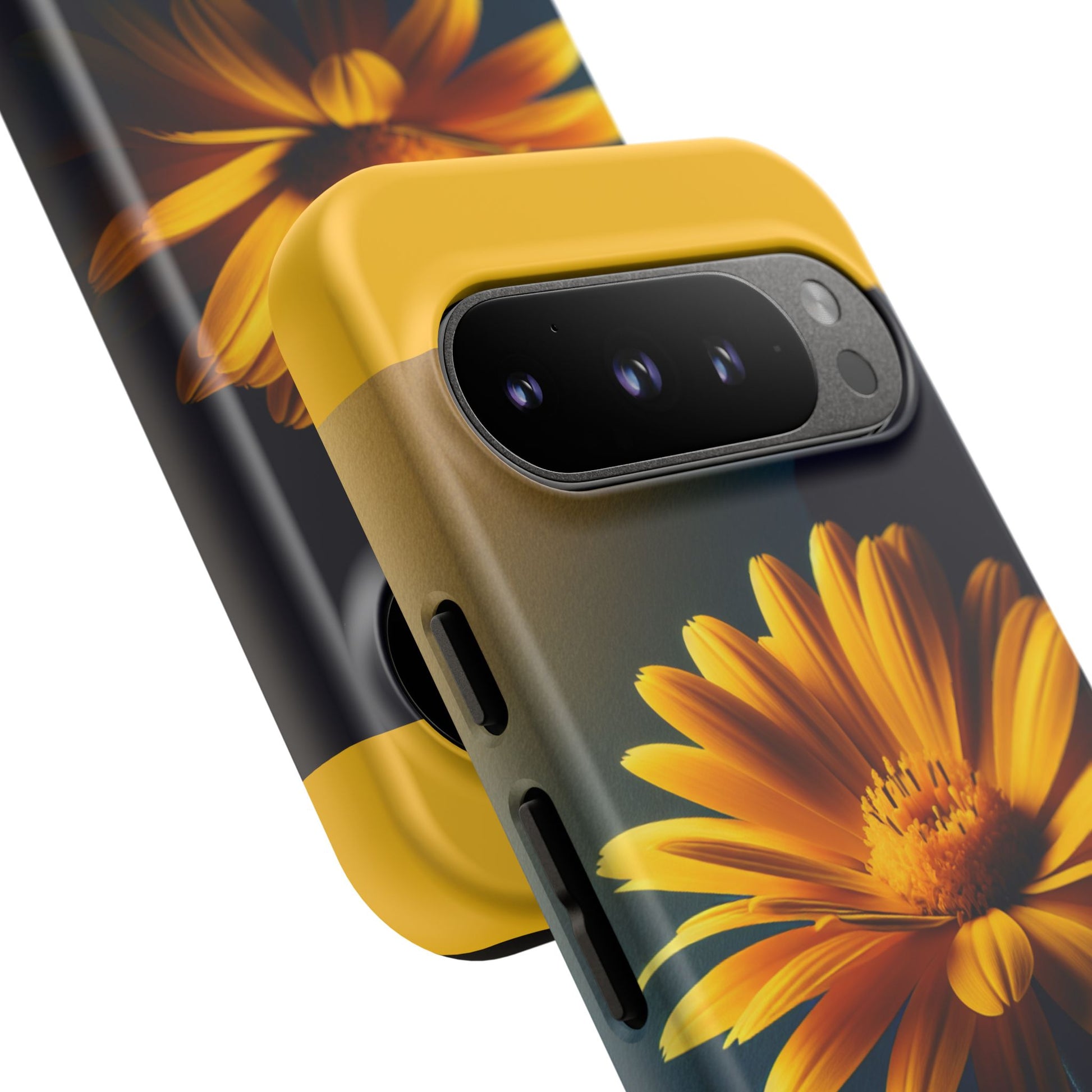Bright Floral Phone Case | Tough Cases for Nature Lovers, Flower Design, Protective Cover, Gift for Her, Spring Accessories