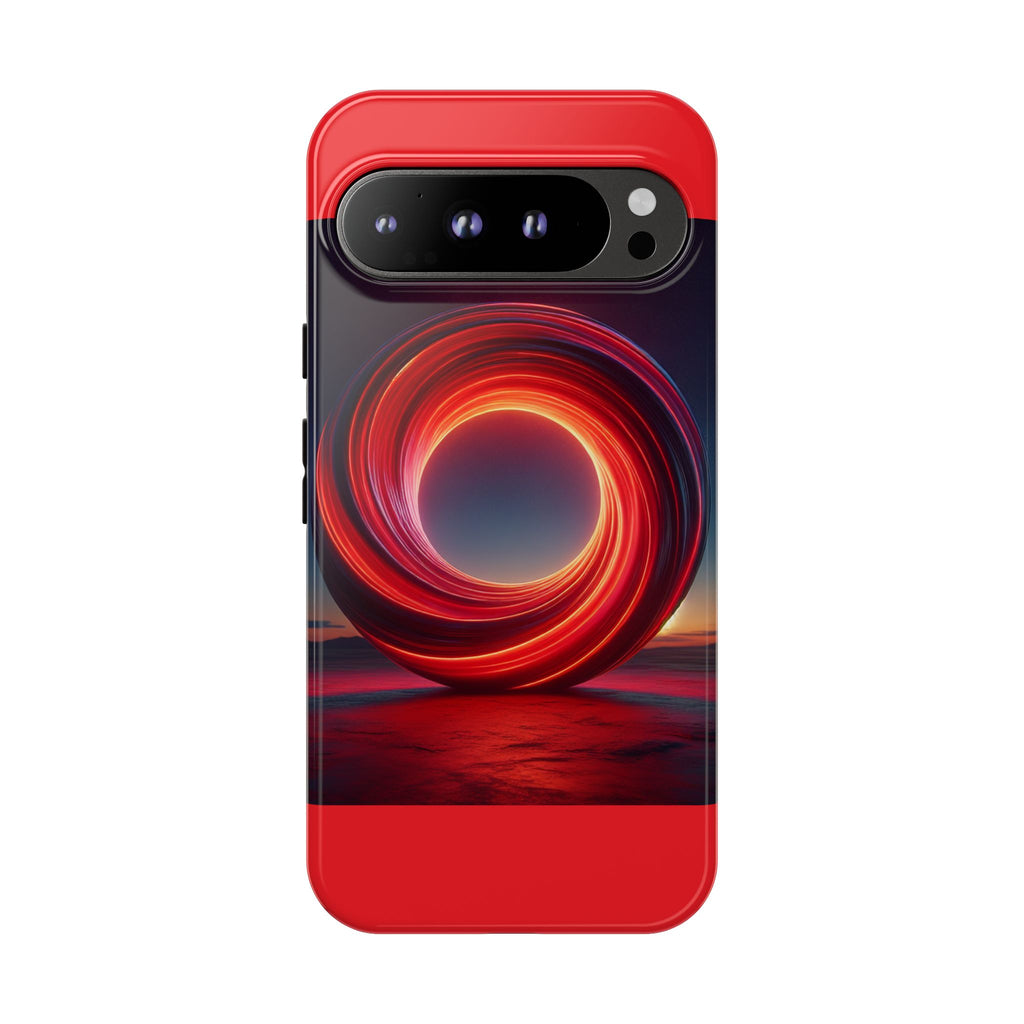 Vibrant Phone Case with Abstract Design, Tough Cases for Tech Lovers, Sleek Protection, Gift for Friends, Customizable Mobile Accessory