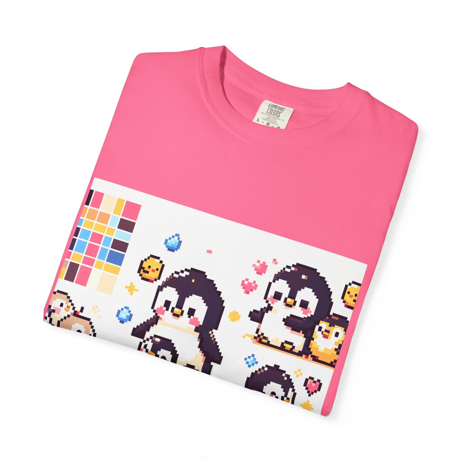 Cute Penguin Graphic Tee, Unisex t-shirt, Animal Lover Gift, Casual Fashion, Cute Artwork, Unique Gift Idea