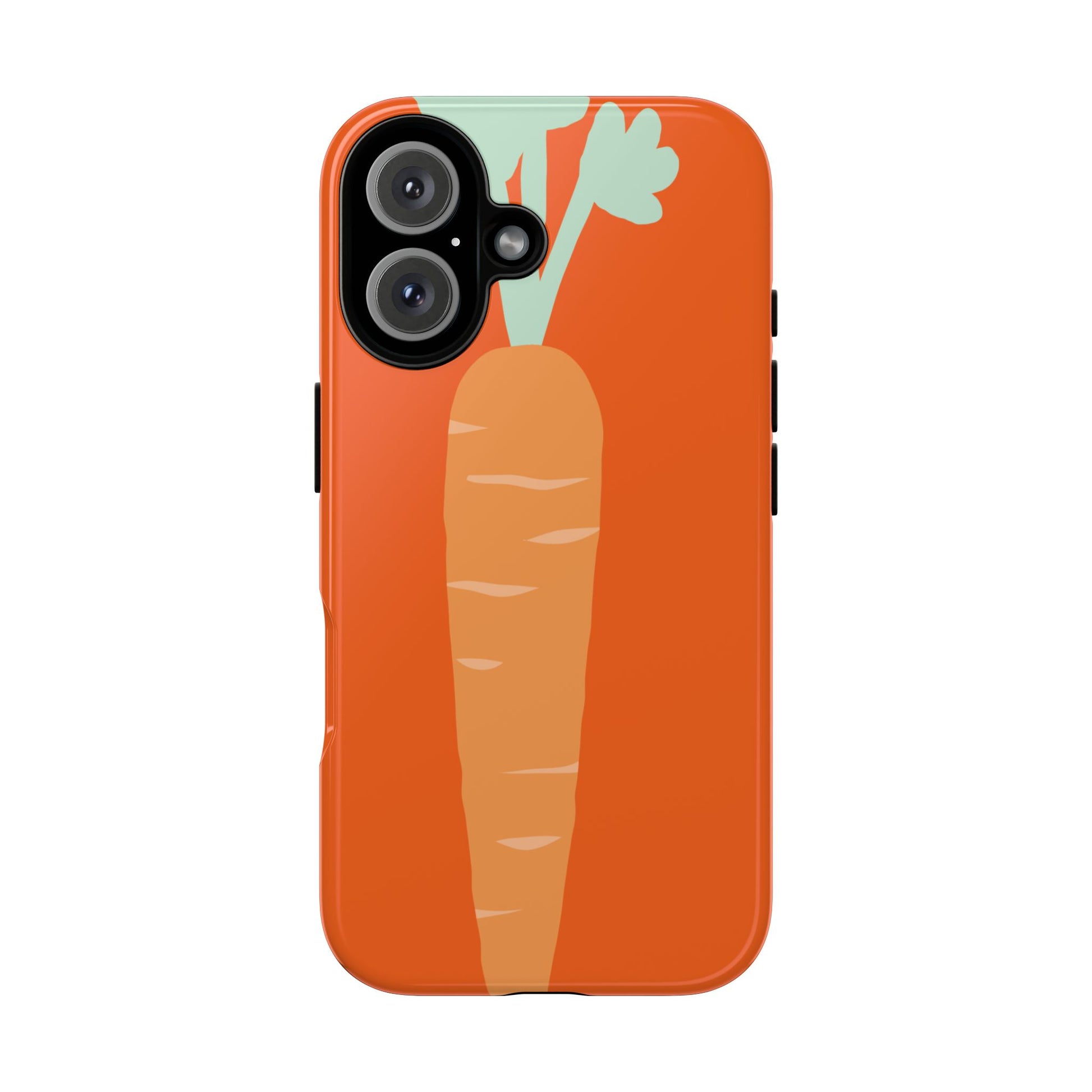 Tough Cases Carrot Phone Case, Cute Smartphone Cover, Fun Gift for Garden Lovers, Fall Decor, Vegan Accessories, Colorful Case