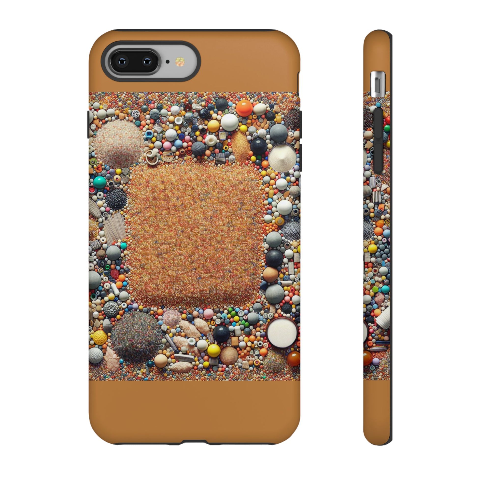 Colorful Phone Case with Unique Texture, Tough Case, Phone Accessory, Trendy Design, Gift for Tech Lovers, Durable Protection