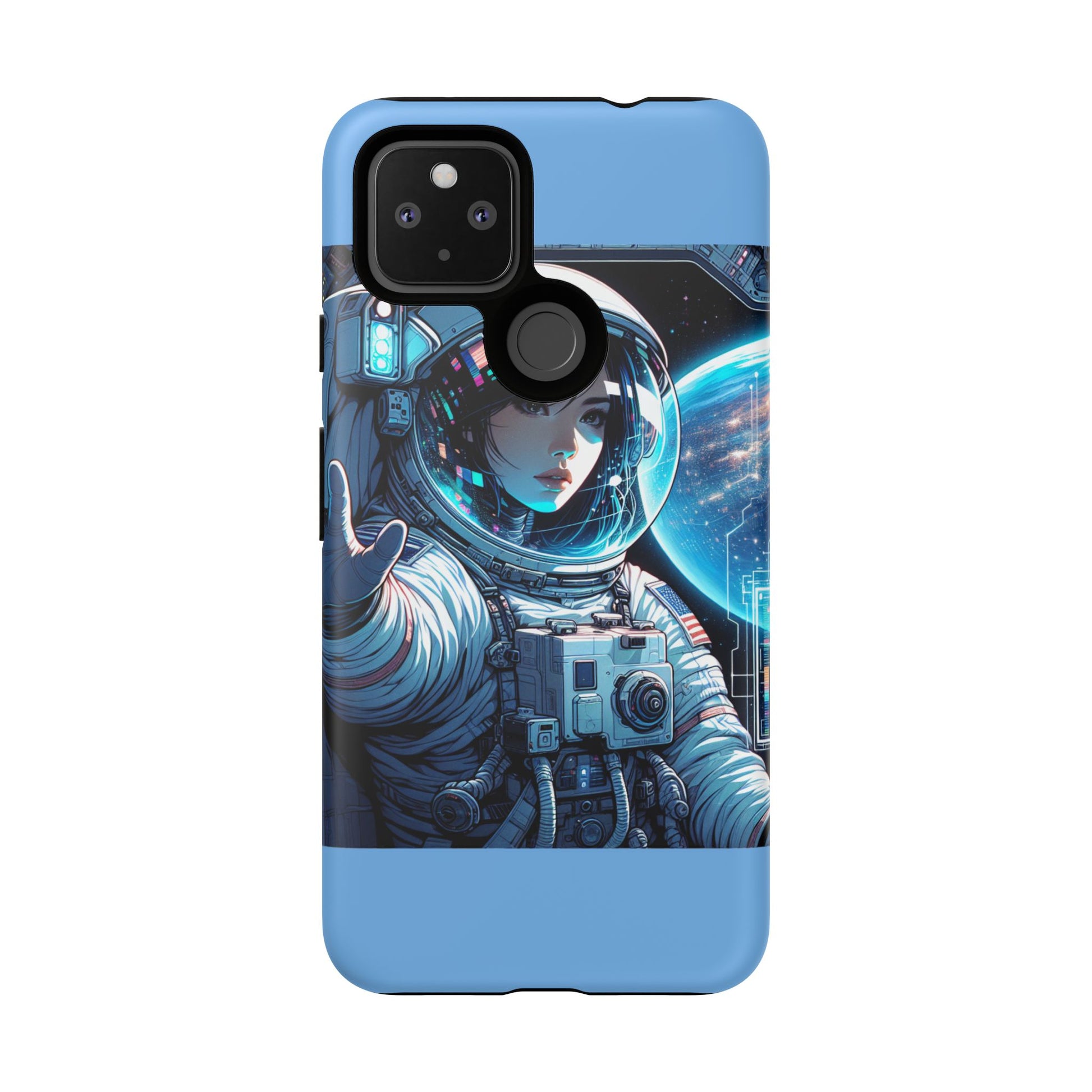 Astronaut Phone Case, Space-Themed Tough Case, Unique Gift for Science Lovers, Trendy Protection for Smartphones, Cool Tech Accessories