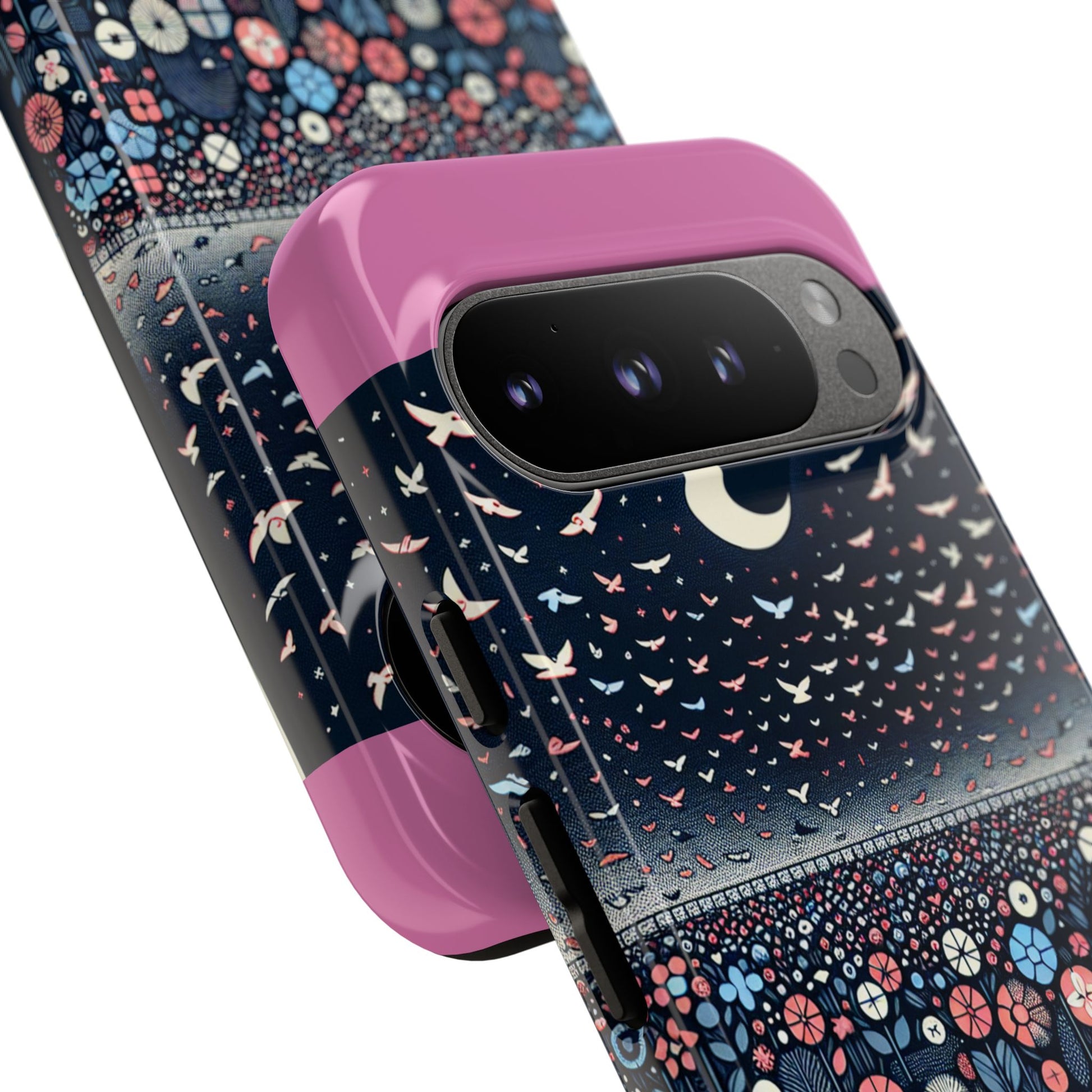 Floral Phone Case, Tough Cases for iPhone, Nature-Inspired Design, Gift for Her, Stylish Protection, Trending Accessory