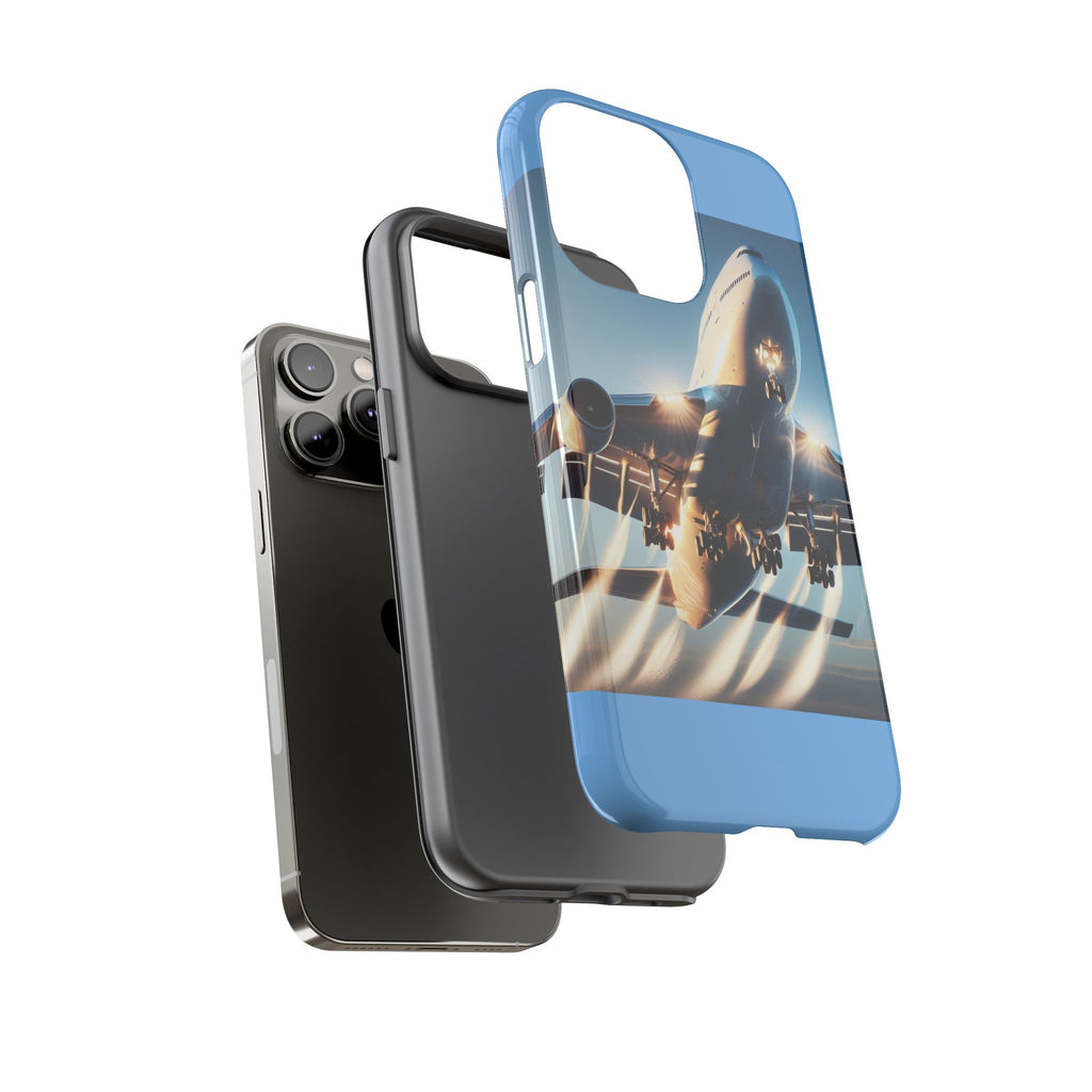 Aviation Phone Case, Tough Protection for Travelers, Airplane Lover Gift, Stylish Cell Cover, Adventure Ready Accessories