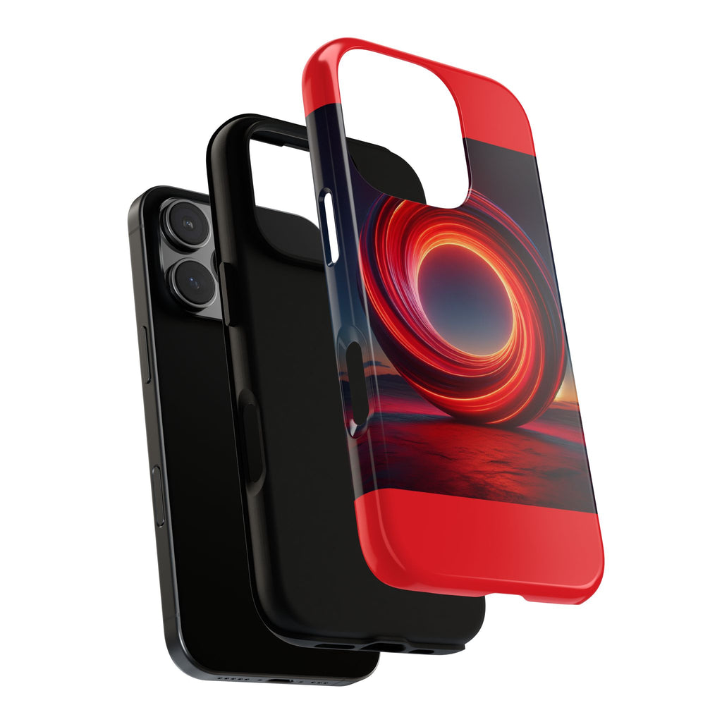 Vibrant Phone Case with Abstract Design, Tough Cases for Tech Lovers, Sleek Protection, Gift for Friends, Customizable Mobile Accessory
