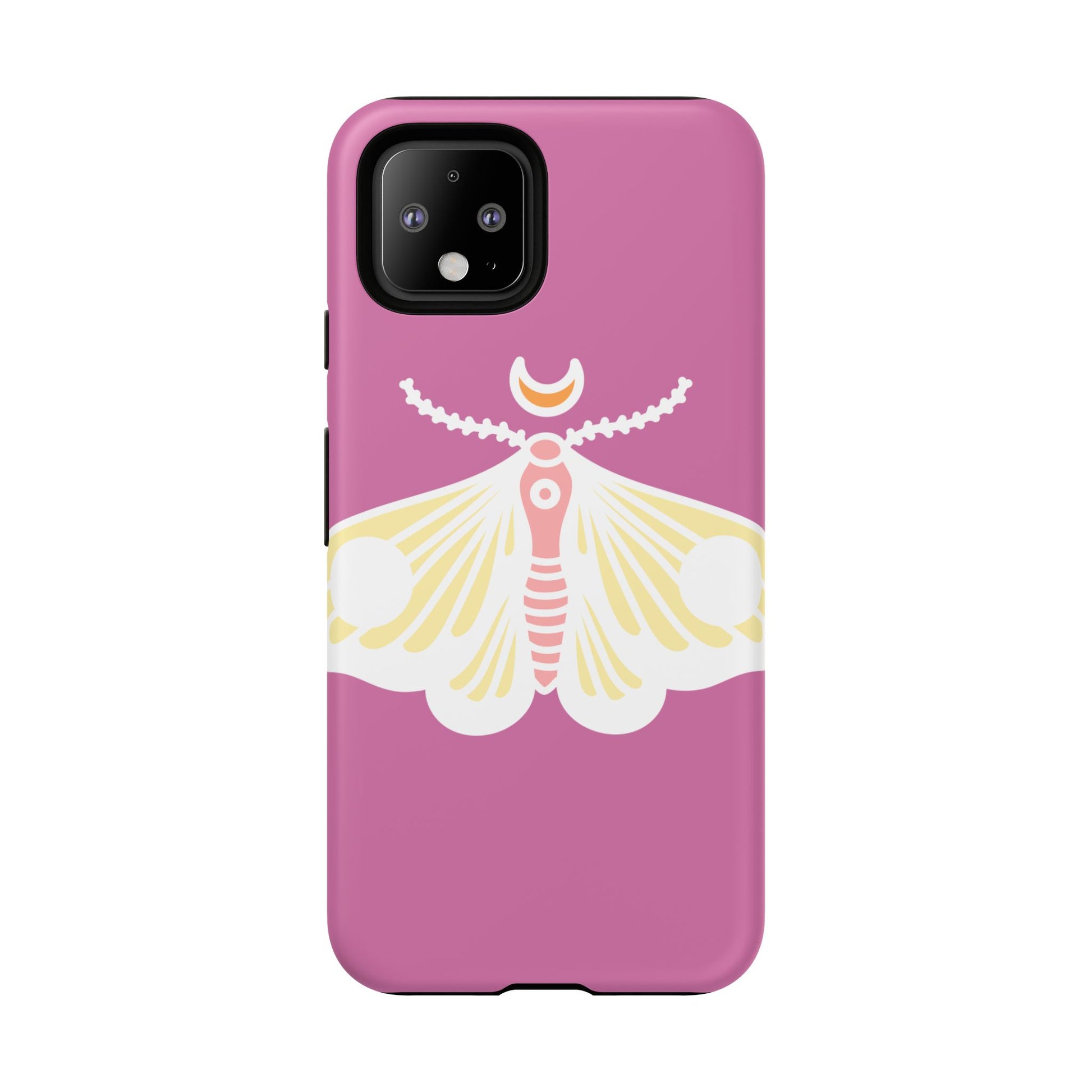 Colorful Moth Phone Case | Tough Cases for iPhone, Unique Gift, Nature Lovers, Boho Style, Trendy Accessories