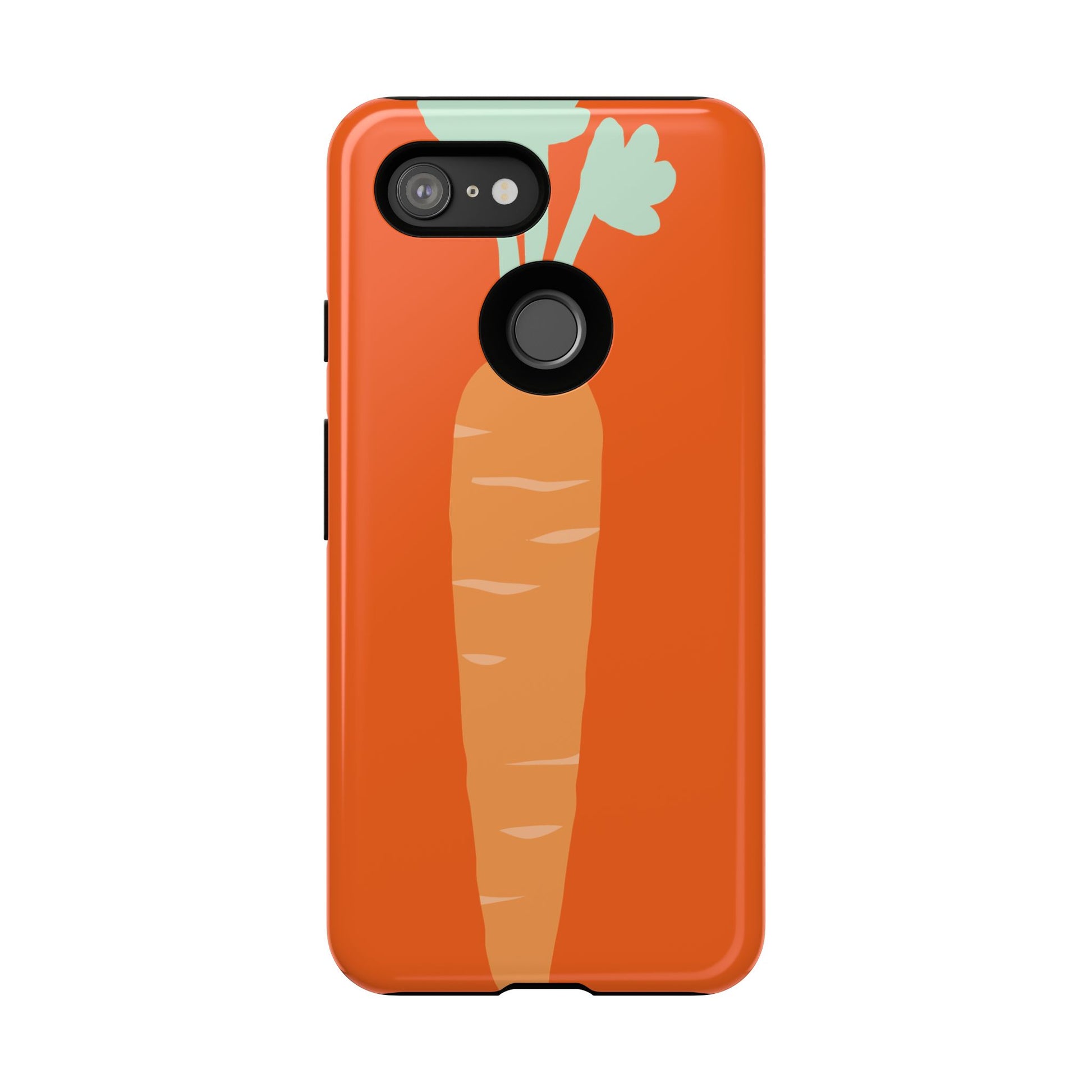 Tough Cases Carrot Phone Case, Cute Smartphone Cover, Fun Gift for Garden Lovers, Fall Decor, Vegan Accessories, Colorful Case