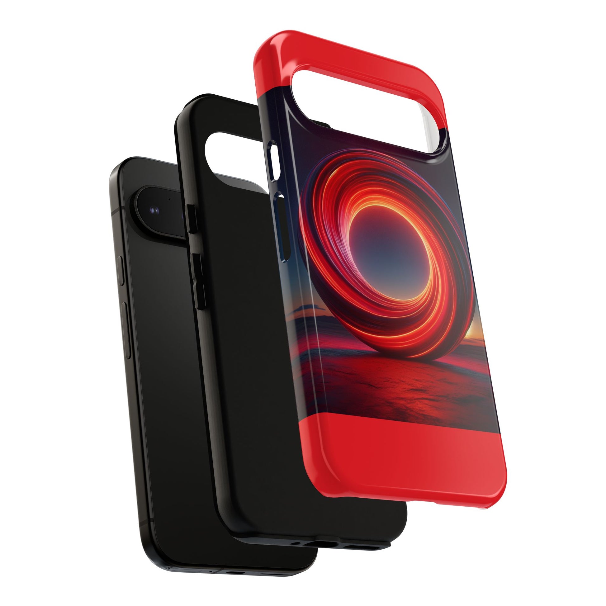 Vibrant Phone Case with Abstract Design, Tough Cases for Tech Lovers, Sleek Protection, Gift for Friends, Customizable Mobile Accessory