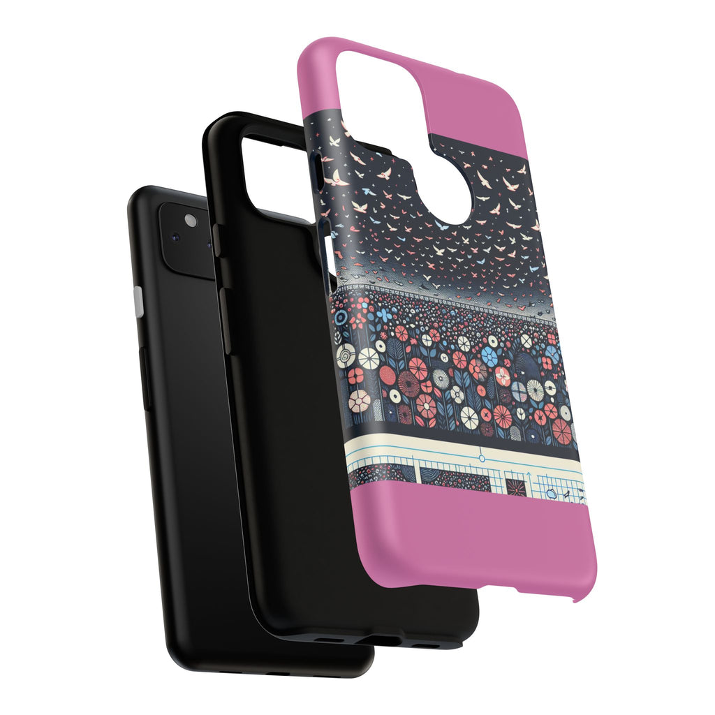 Floral Phone Case, Tough Cases for iPhone, Nature-Inspired Design, Gift for Her, Stylish Protection, Trending Accessory