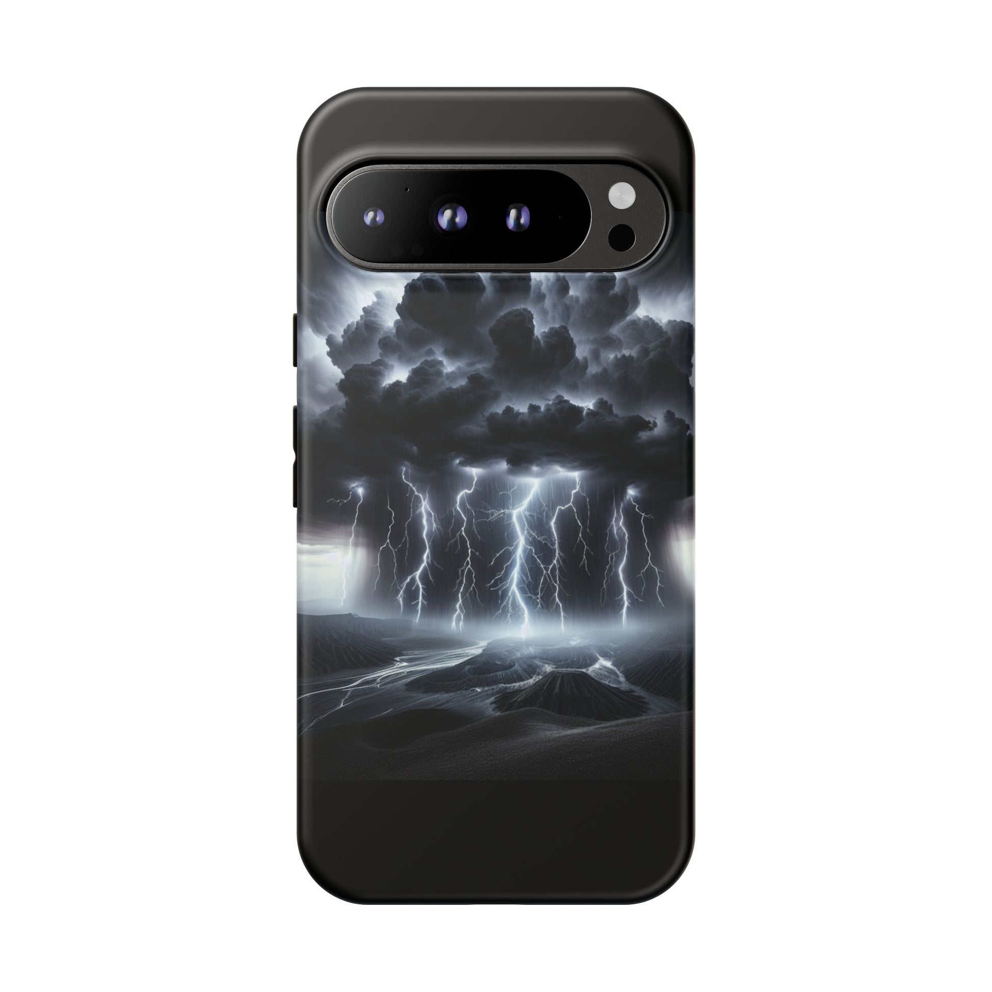 Tough Cases for the Bold: Stormy Thunder Phone Case, Lightning Protection, Durable Cover for Adventurers, Unique Gift for Nature [...]