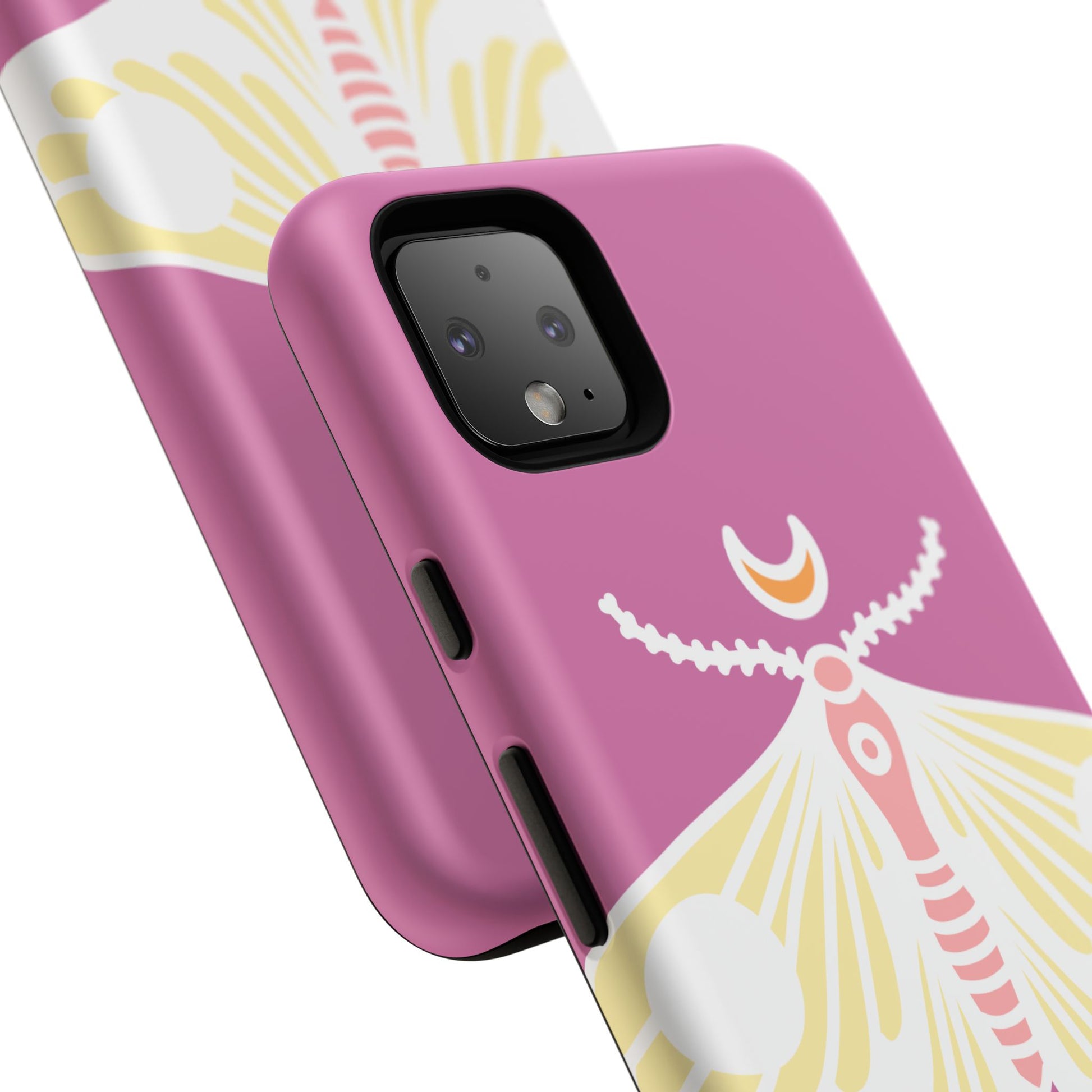 Colorful Moth Phone Case | Tough Cases for iPhone, Unique Gift, Nature Lovers, Boho Style, Trendy Accessories