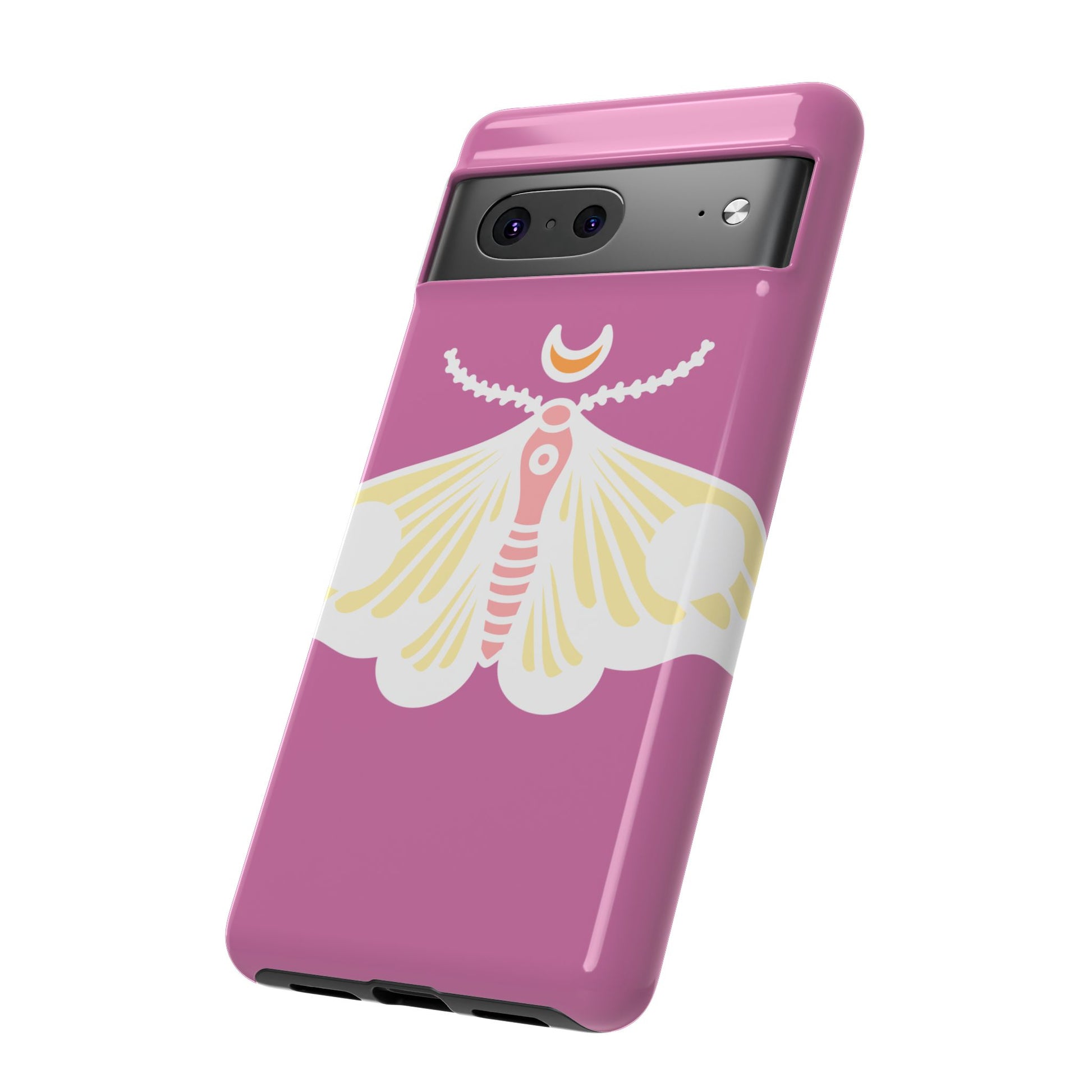 Colorful Moth Phone Case | Tough Cases for iPhone, Unique Gift, Nature Lovers, Boho Style, Trendy Accessories