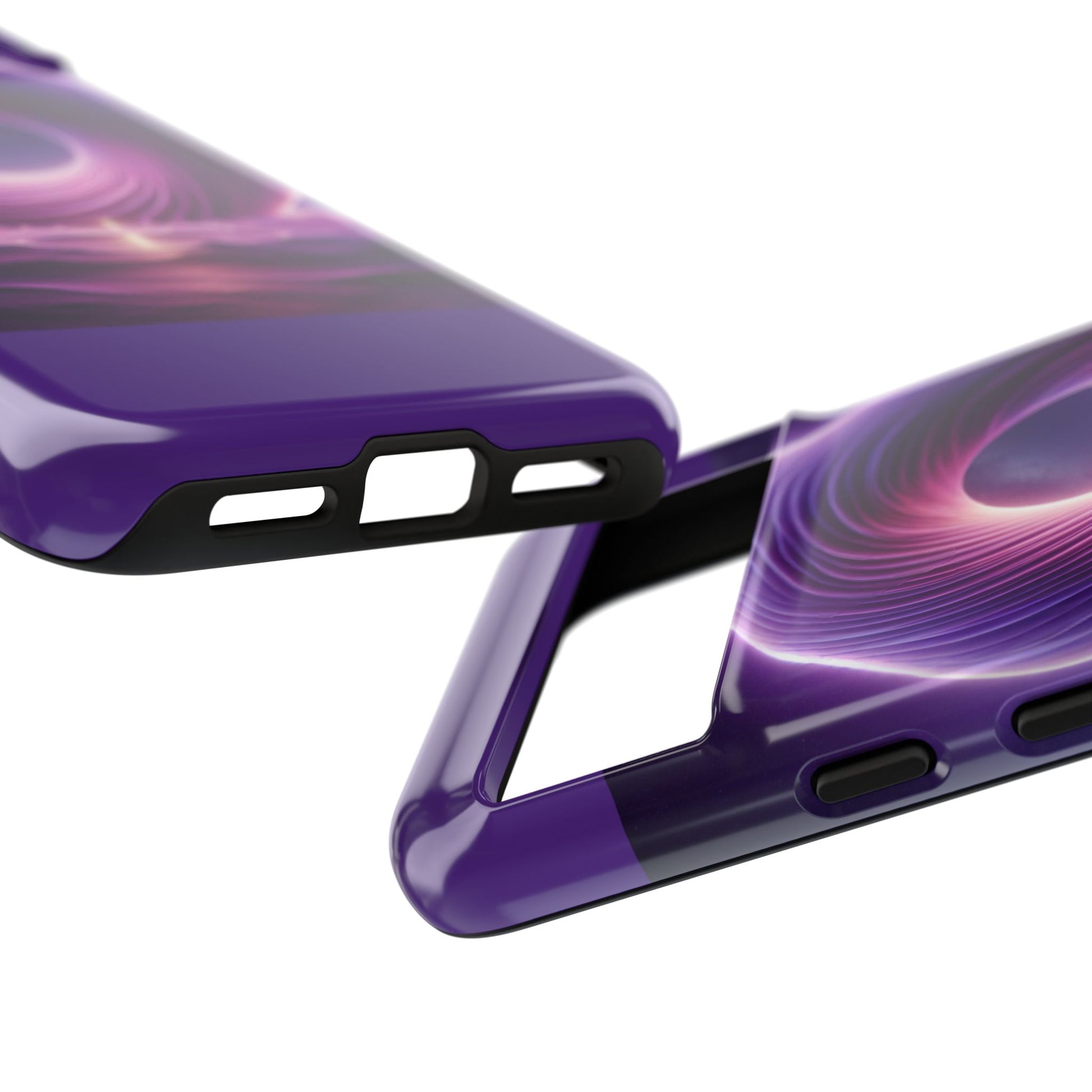 Colorful Phone Case with Swirling Design, Tough Phone Cover, Cosmic Phone Protector, Unique Gift for Tech Lovers, Stylish Smartphone Shell