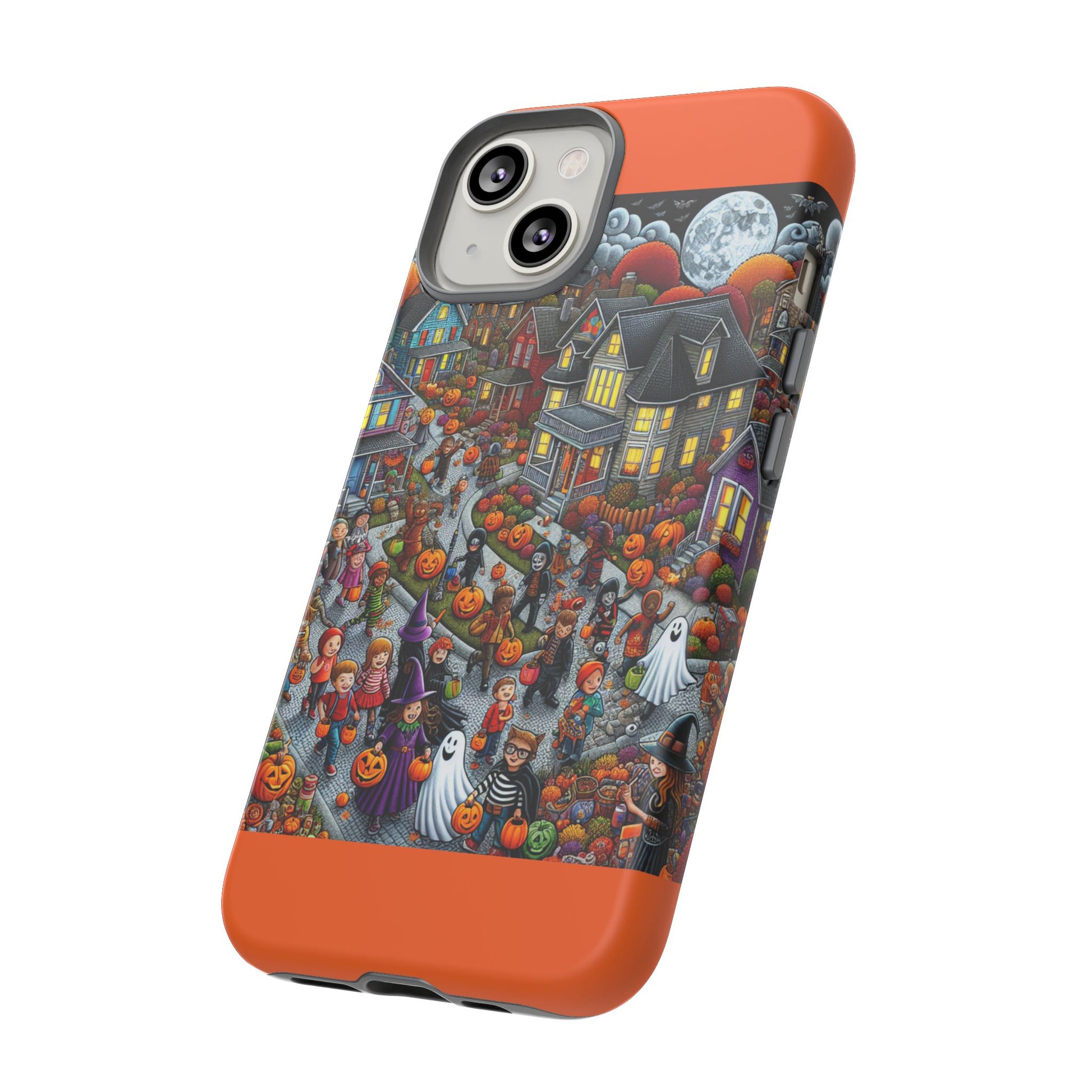 Halloween Phone Case, Tough Cases for Spooky Season, Fall Decor, Trick or Treat, Pumpkin Lovers, Ghost Design