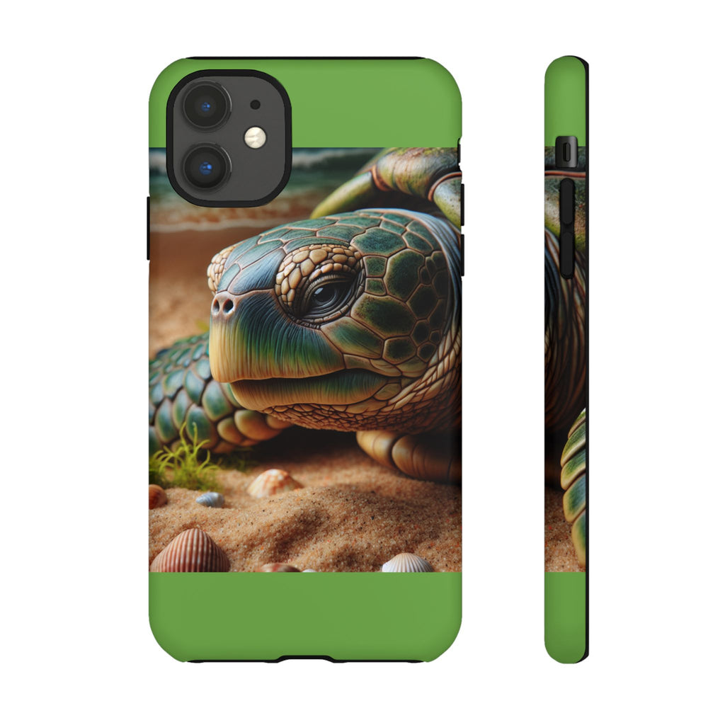 Turtle Phone Case, Sea Life Accessory, Ocean Lover Gift, Nature Inspired Cover, Eco-Friendly Protection