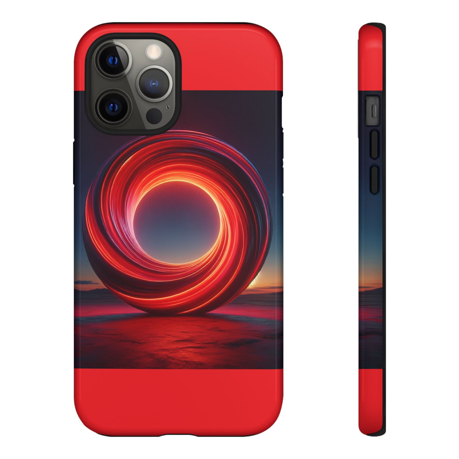 Vibrant Phone Case with Abstract Design, Tough Cases for Tech Lovers, Sleek Protection, Gift for Friends, Customizable Mobile Accessory