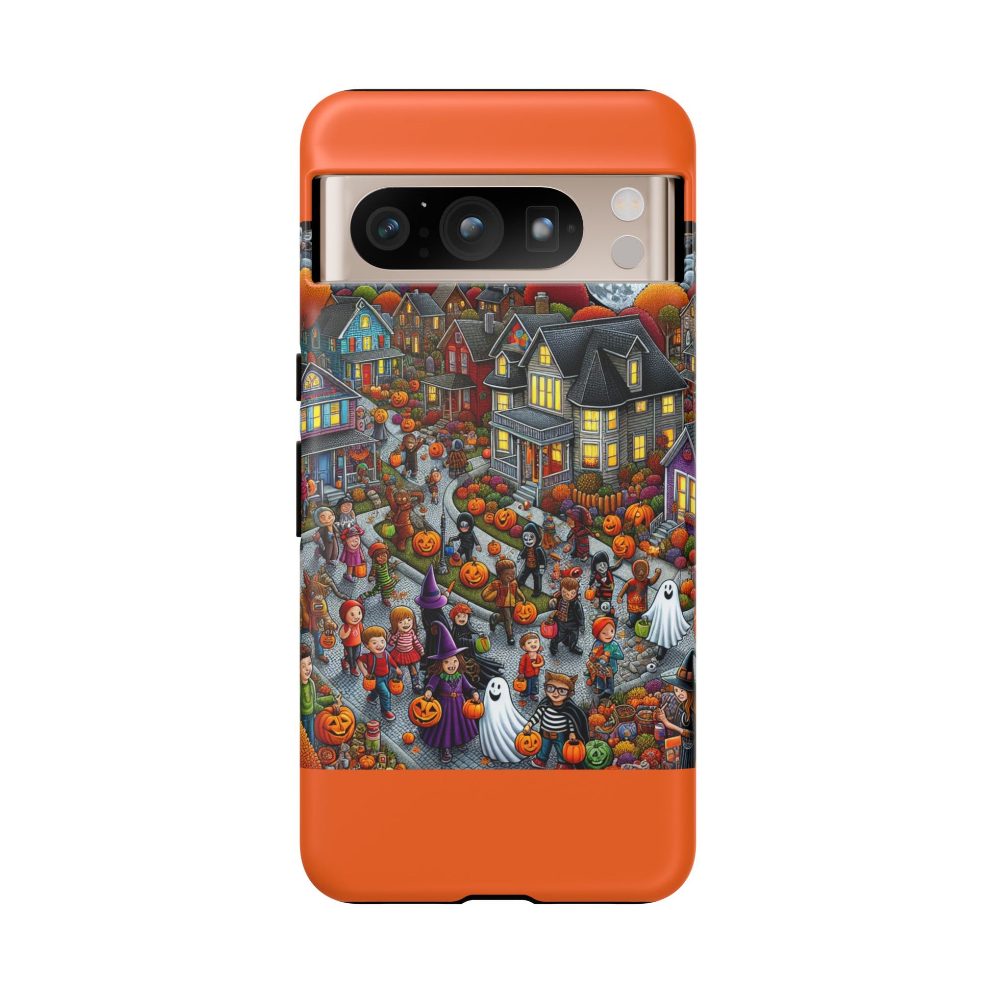 Halloween Phone Case, Tough Cases for Spooky Season, Fall Decor, Trick or Treat, Pumpkin Lovers, Ghost Design