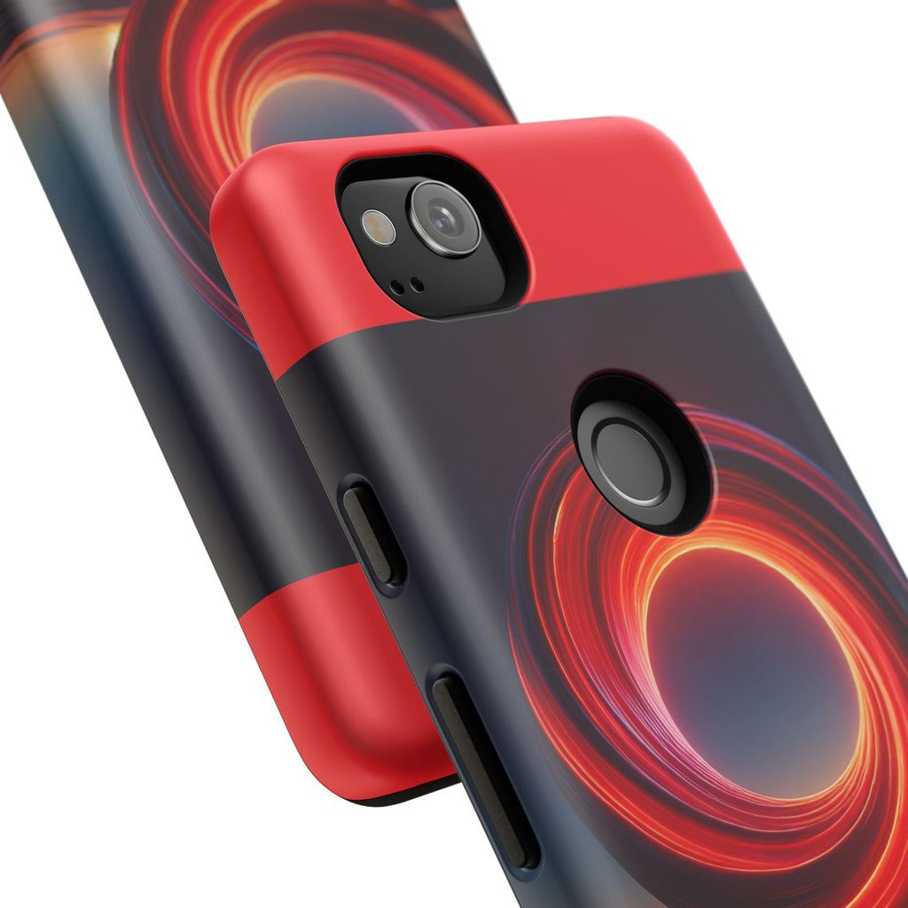 Vibrant Phone Case with Abstract Design, Tough Cases for Tech Lovers, Sleek Protection, Gift for Friends, Customizable Mobile Accessory