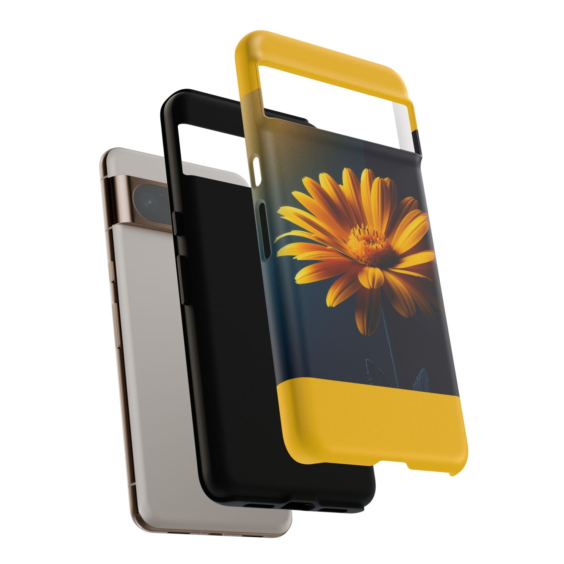 Bright Floral Phone Case | Tough Cases for Nature Lovers, Flower Design, Protective Cover, Gift for Her, Spring Accessories