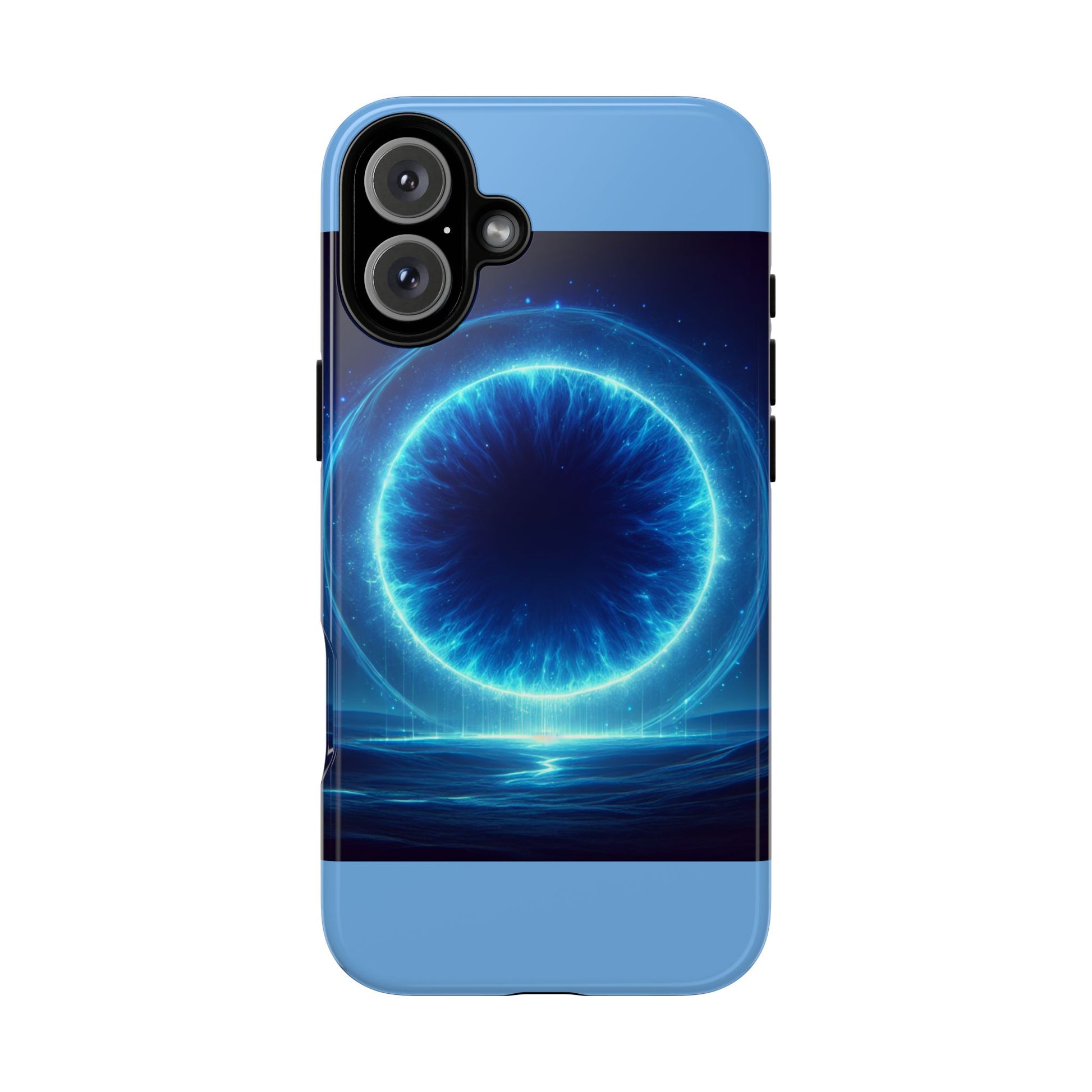 Blue Galaxy Phone Case, Tough Phone Cover, Cosmic Protection Case, Space Design, Gift for Space Lovers