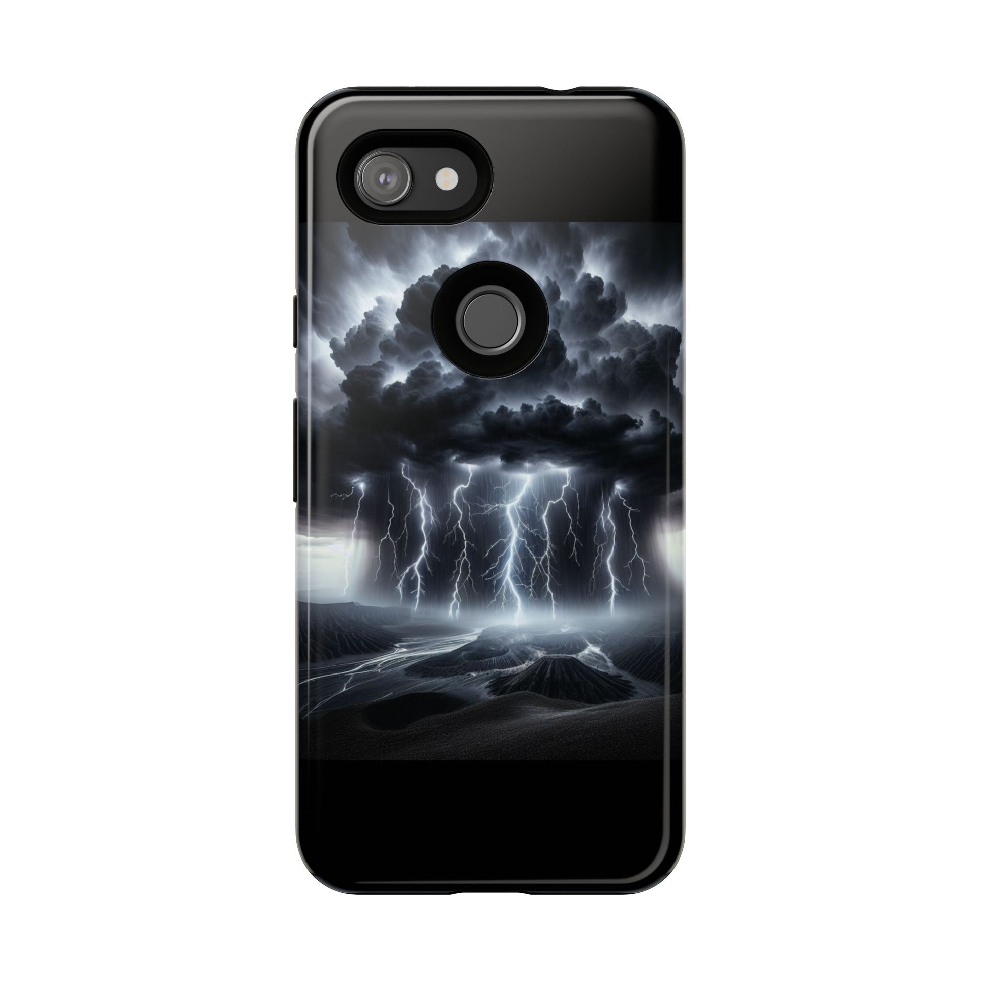 Tough Cases for the Bold: Stormy Thunder Phone Case, Lightning Protection, Durable Cover for Adventurers, Unique Gift for Nature [...]