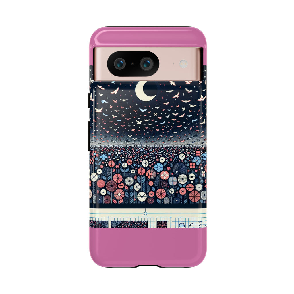 Floral Phone Case, Tough Cases for iPhone, Nature-Inspired Design, Gift for Her, Stylish Protection, Trending Accessory