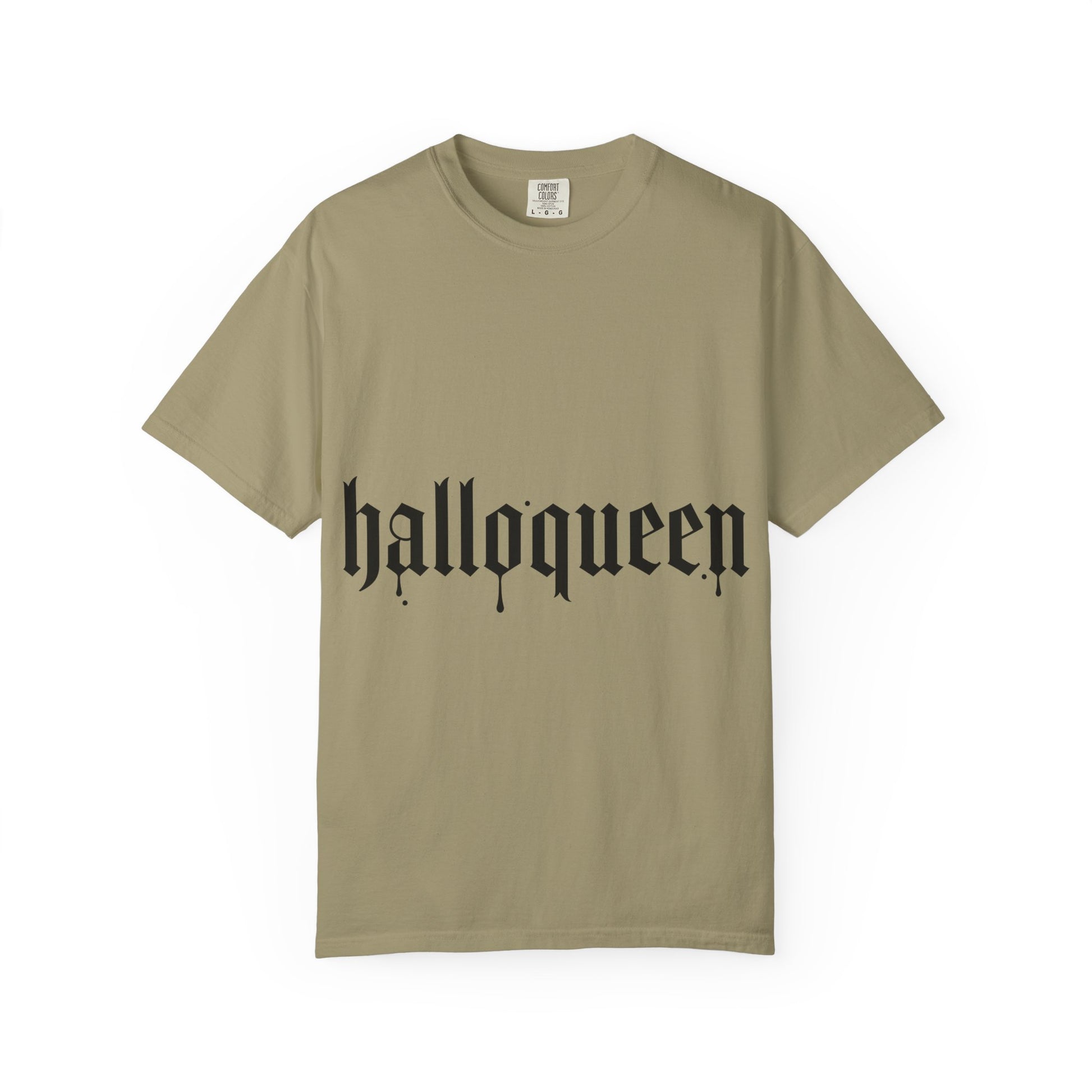 Halloween Unisex T-Shirt, Funny Halloween Tee, Garment-Dyed T-Shirt, Spooky Shirt, Festive Fall Apparel, Unique Gift for Her