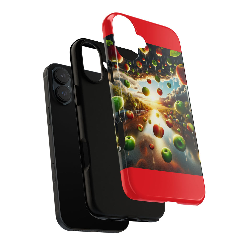Vibrant Phone Case with Artistic Apple Design, Unique Gift for Art Lovers, Trendy Accessory for Any Occasion, Stylish Smartphone Cover