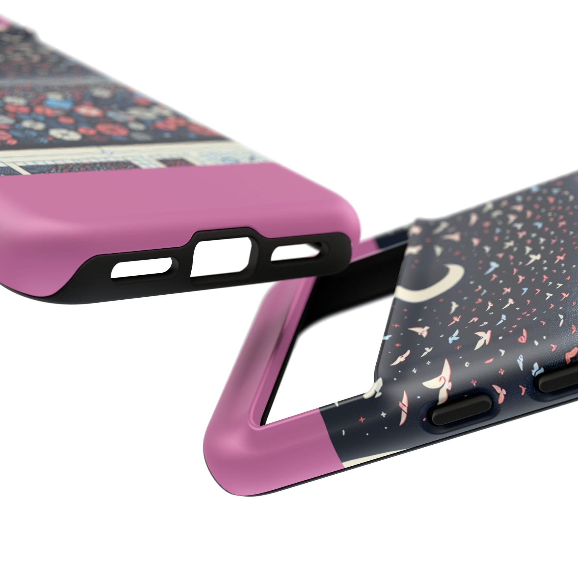 Floral Phone Case, Tough Cases for iPhone, Nature-Inspired Design, Gift for Her, Stylish Protection, Trending Accessory