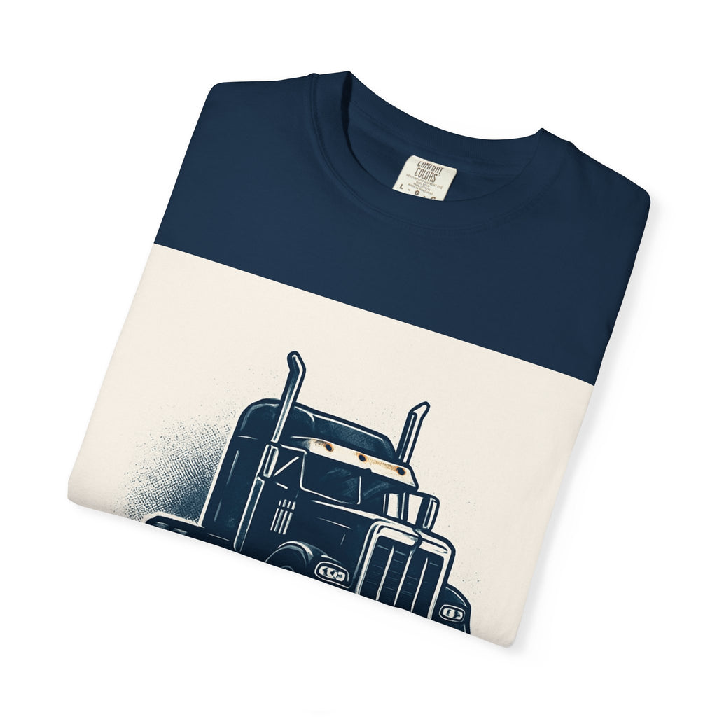 Truck Lover Tee — Semi Truck, Pickup & Van Vintage Stack Graphic T-Shirt