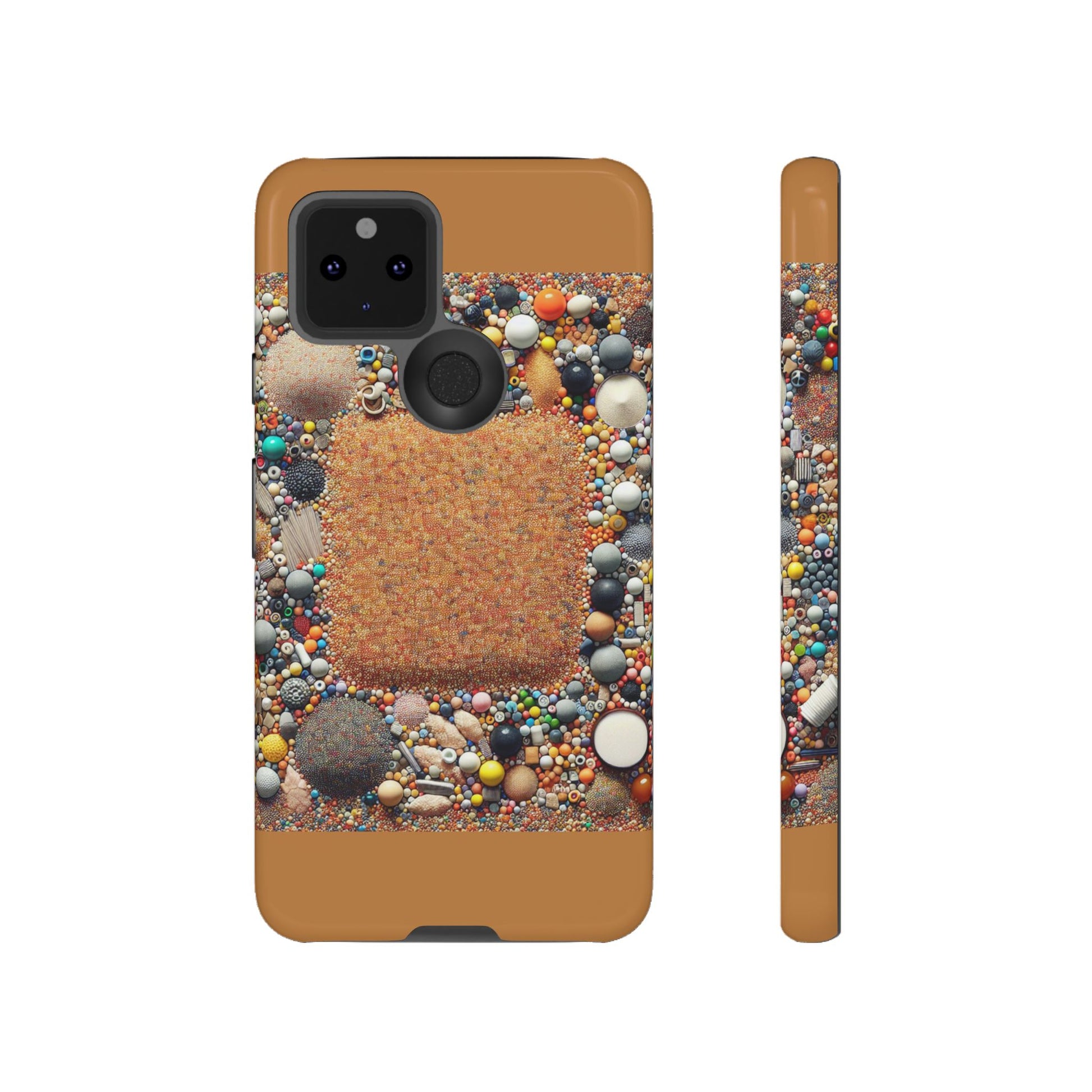 Colorful Phone Case with Unique Texture, Tough Case, Phone Accessory, Trendy Design, Gift for Tech Lovers, Durable Protection
