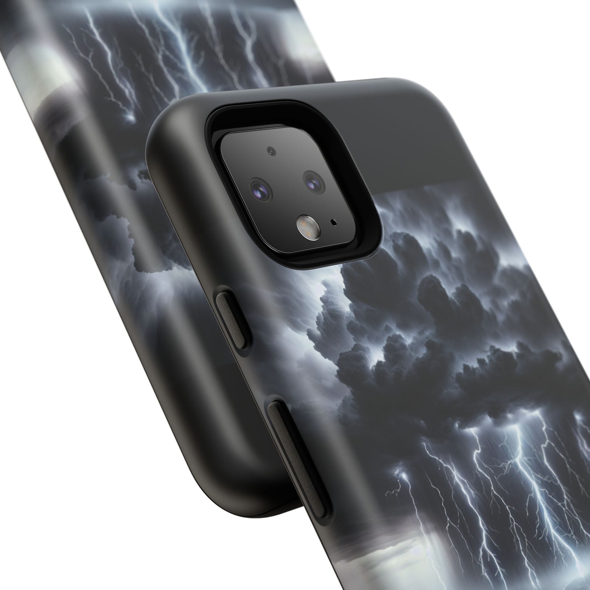 Tough Cases for the Bold: Stormy Thunder Phone Case, Lightning Protection, Durable Cover for Adventurers, Unique Gift for Nature [...]