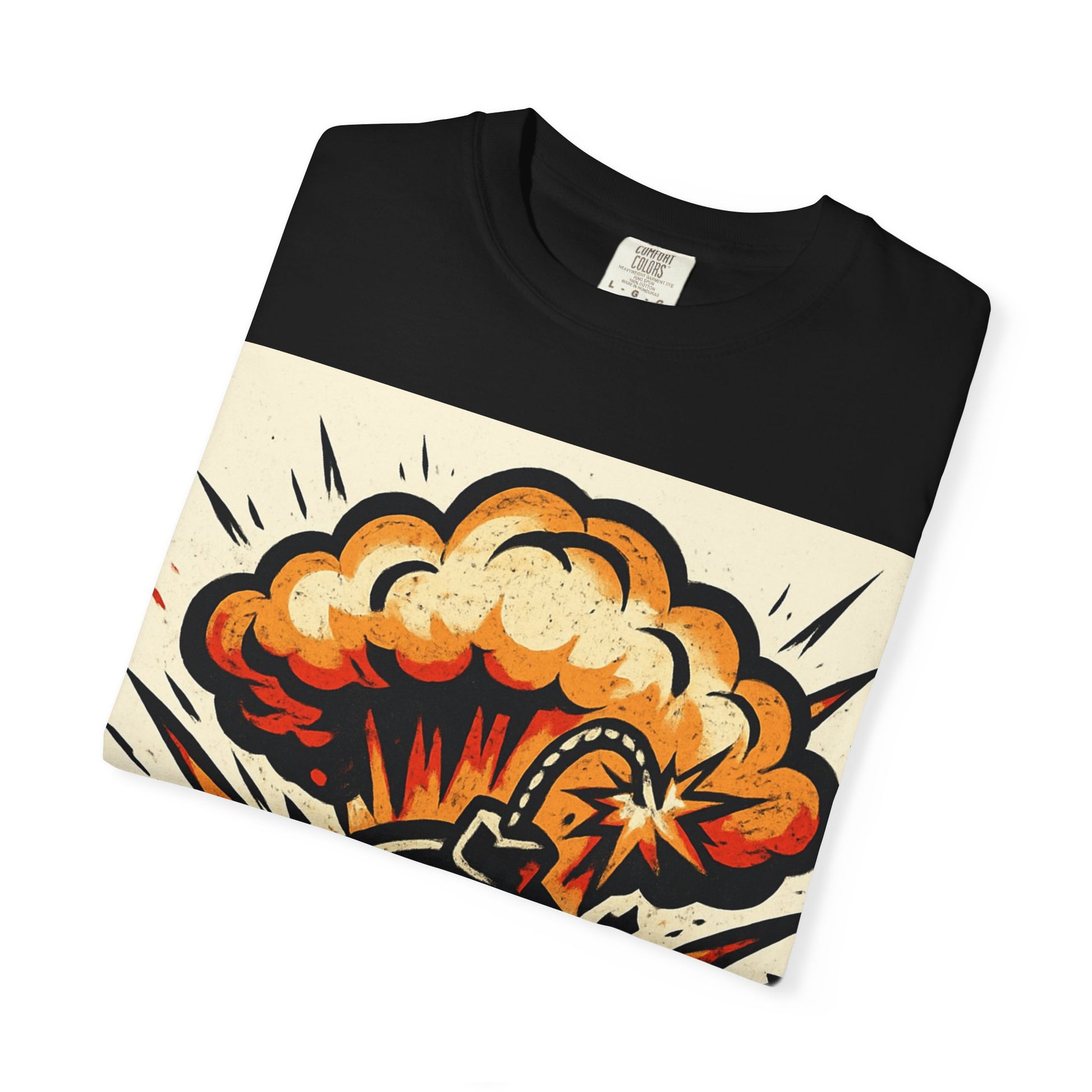 Explosive Graphic T-Shirt for Bold Statements