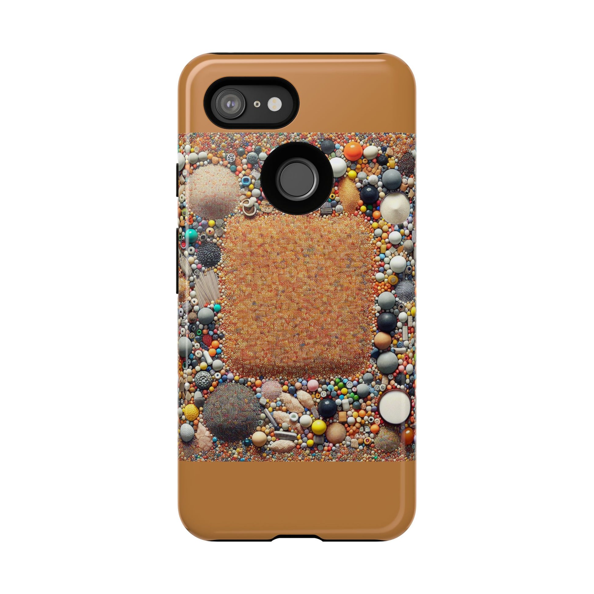 Colorful Phone Case with Unique Texture, Tough Case, Phone Accessory, Trendy Design, Gift for Tech Lovers, Durable Protection
