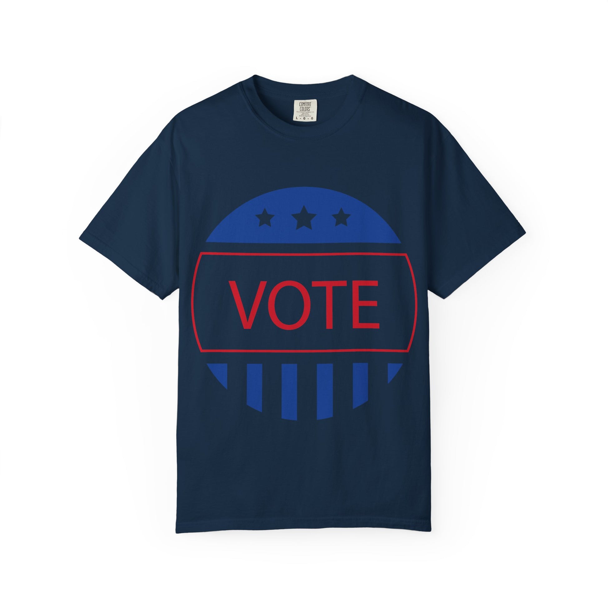 Vote Unisex Garment-Dyed T-shirt, Election Day Apparel, Political Statement Tee, Voting Rights Shirt, Eco-friendly Casual Wear