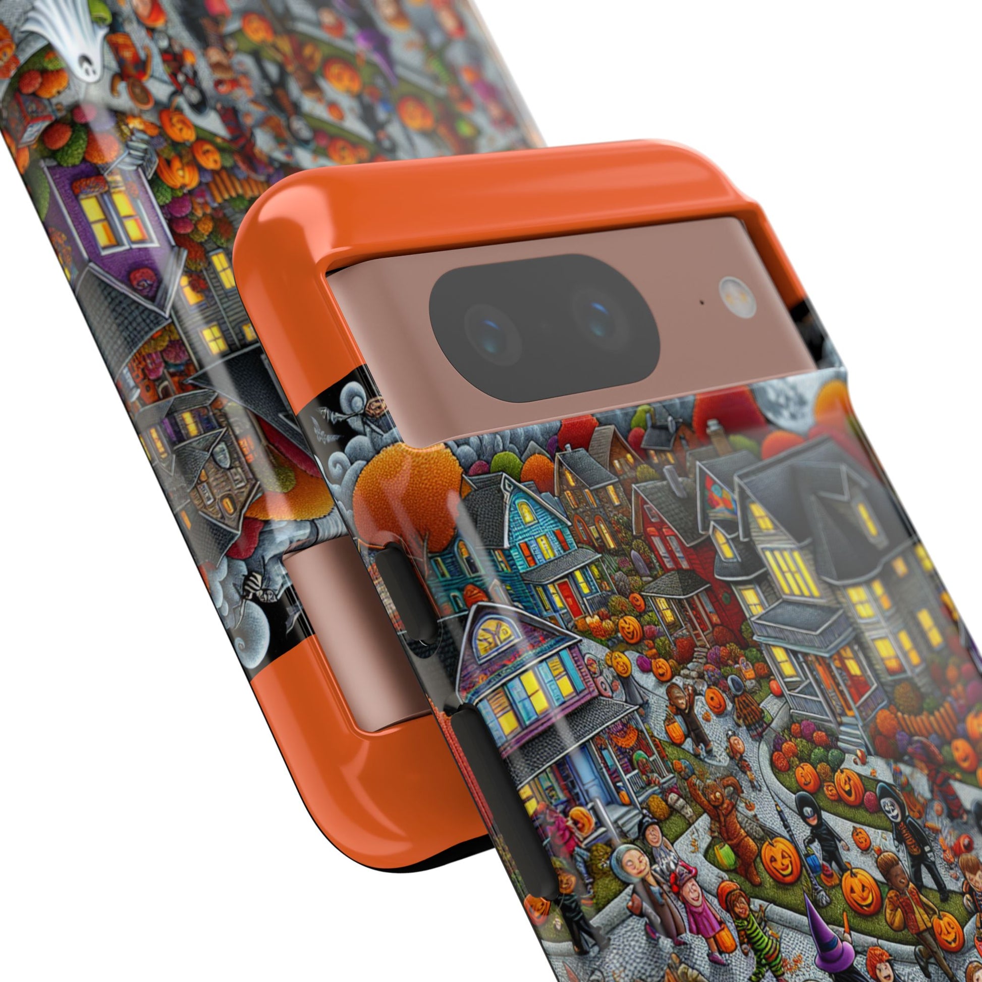 Halloween Phone Case, Tough Cases for Spooky Season, Fall Decor, Trick or Treat, Pumpkin Lovers, Ghost Design