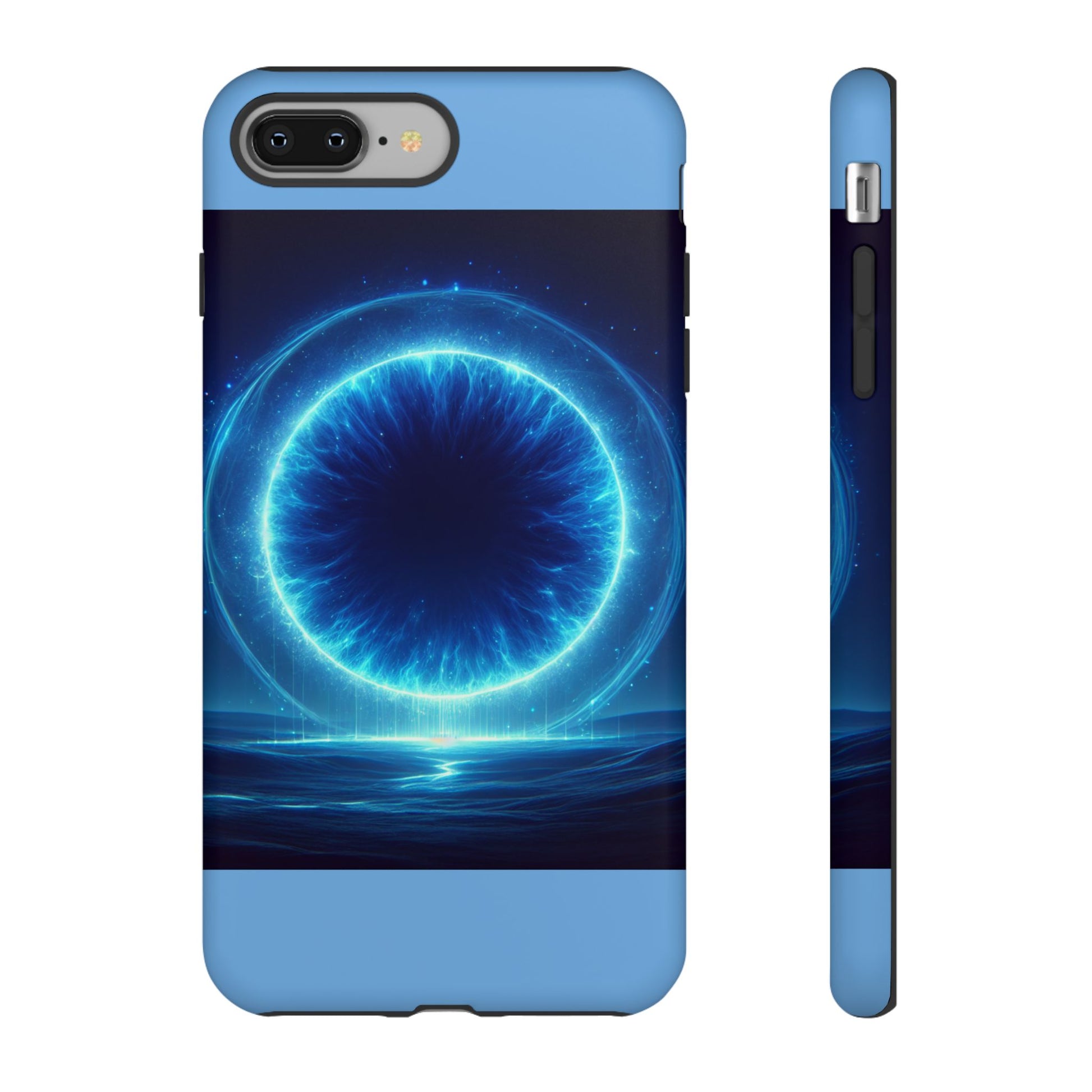 Blue Galaxy Phone Case, Tough Phone Cover, Cosmic Protection Case, Space Design, Gift for Space Lovers