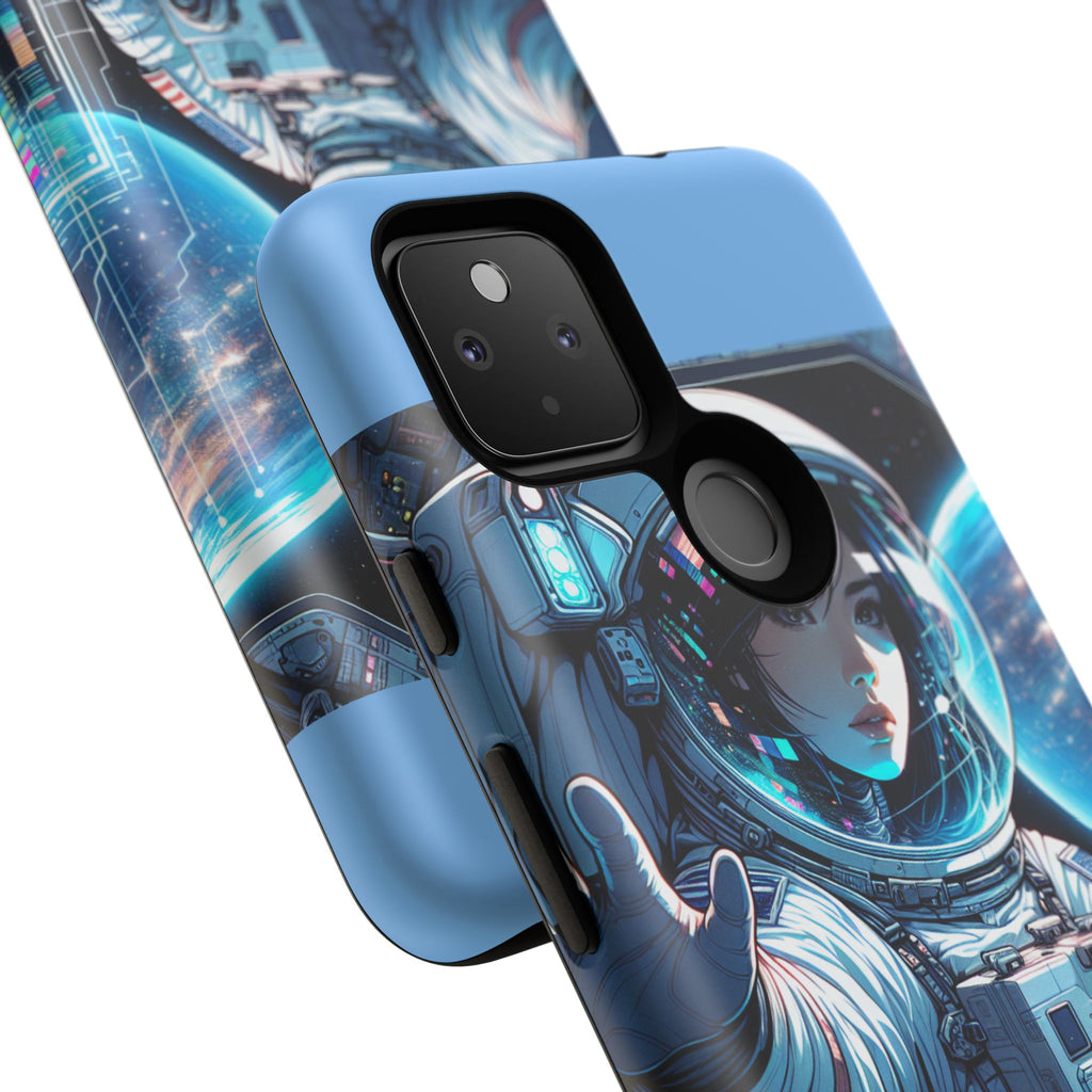 Astronaut Phone Case, Space-Themed Tough Case, Unique Gift for Science Lovers, Trendy Protection for Smartphones, Cool Tech Accessories