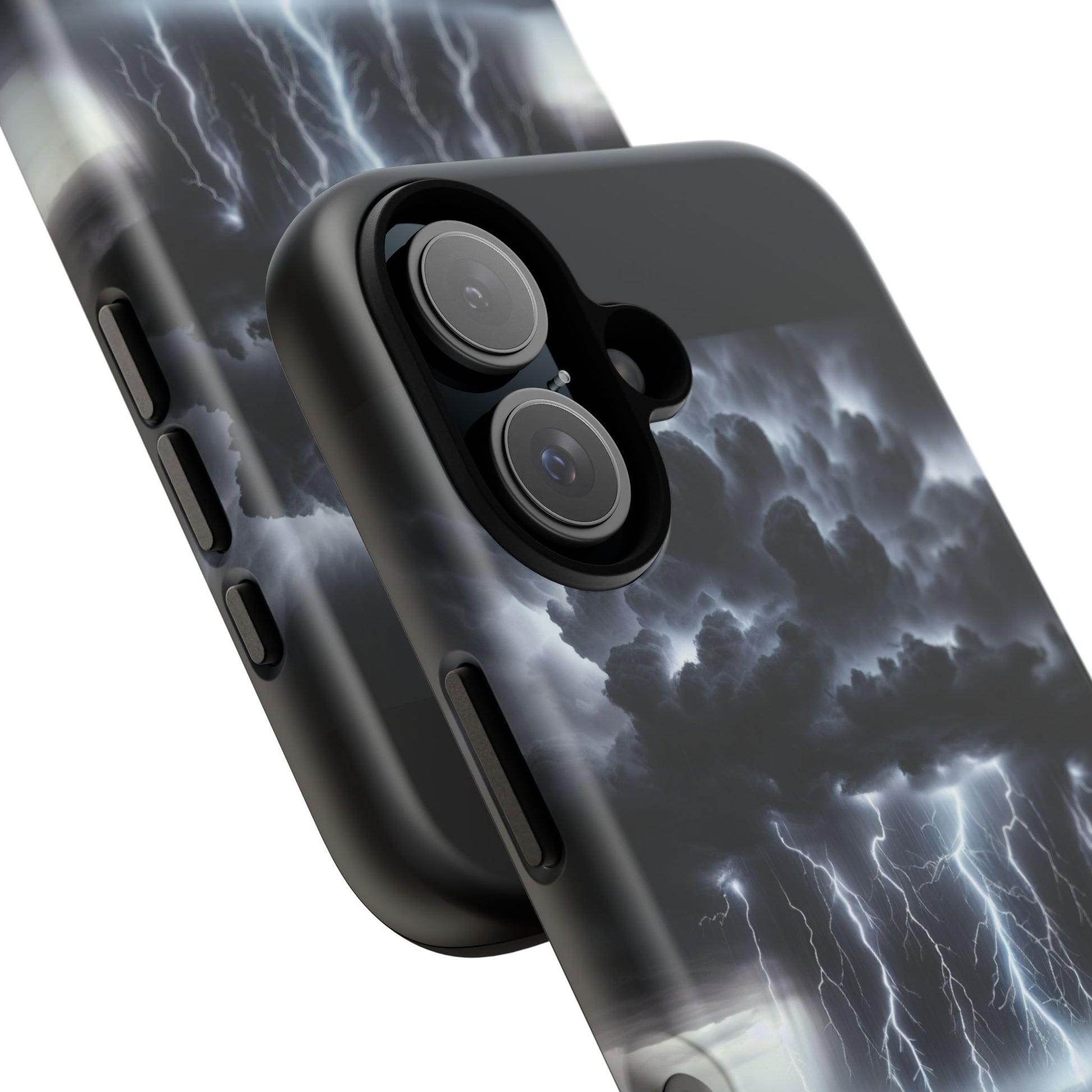 Tough Cases for the Bold: Stormy Thunder Phone Case, Lightning Protection, Durable Cover for Adventurers, Unique Gift for Nature [...]