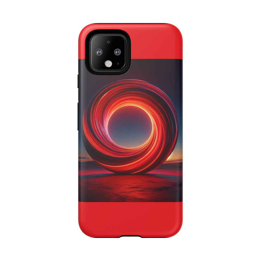 Vibrant Phone Case with Abstract Design, Tough Cases for Tech Lovers, Sleek Protection, Gift for Friends, Customizable Mobile Accessory