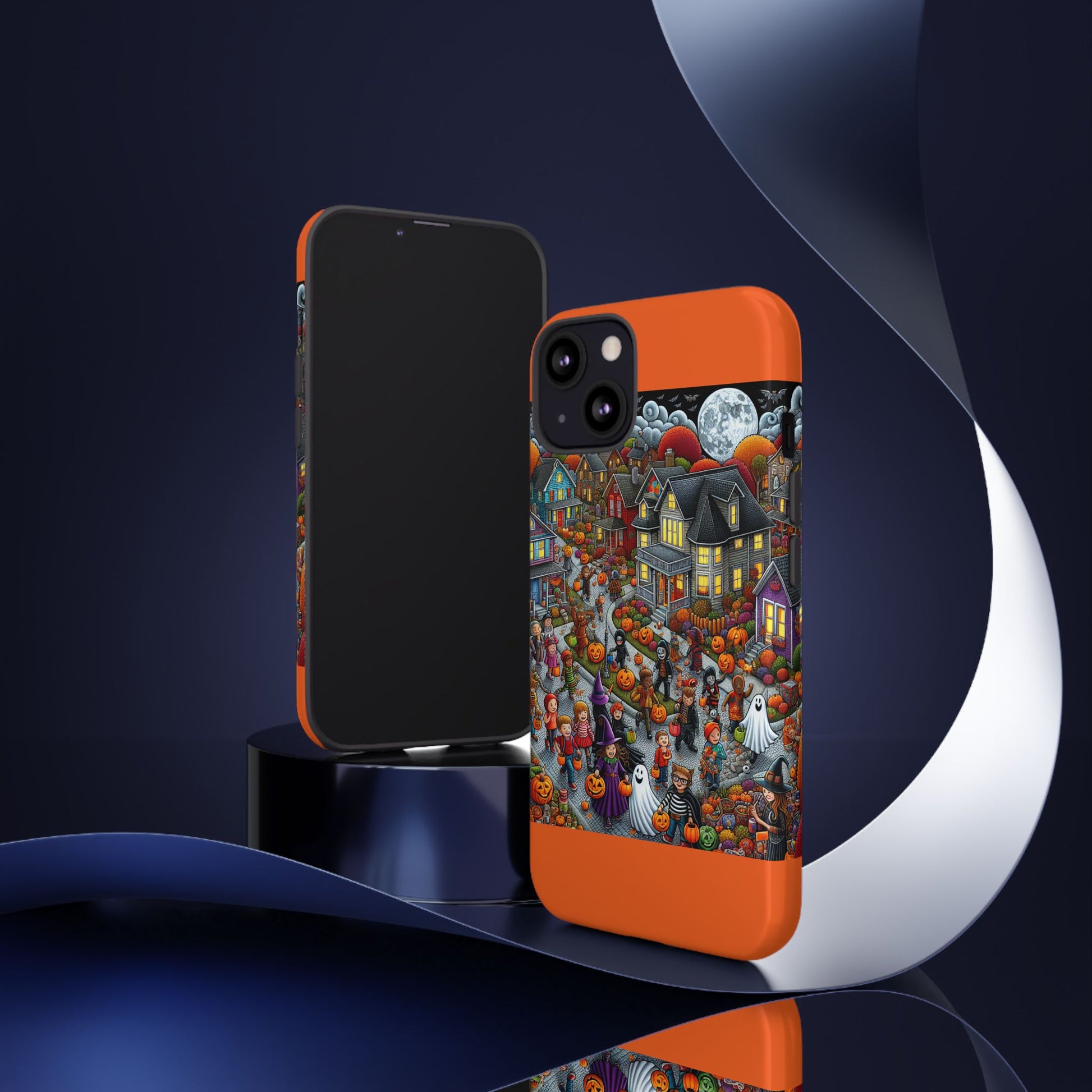 Halloween Phone Case, Tough Cases for Spooky Season, Fall Decor, Trick or Treat, Pumpkin Lovers, Ghost Design