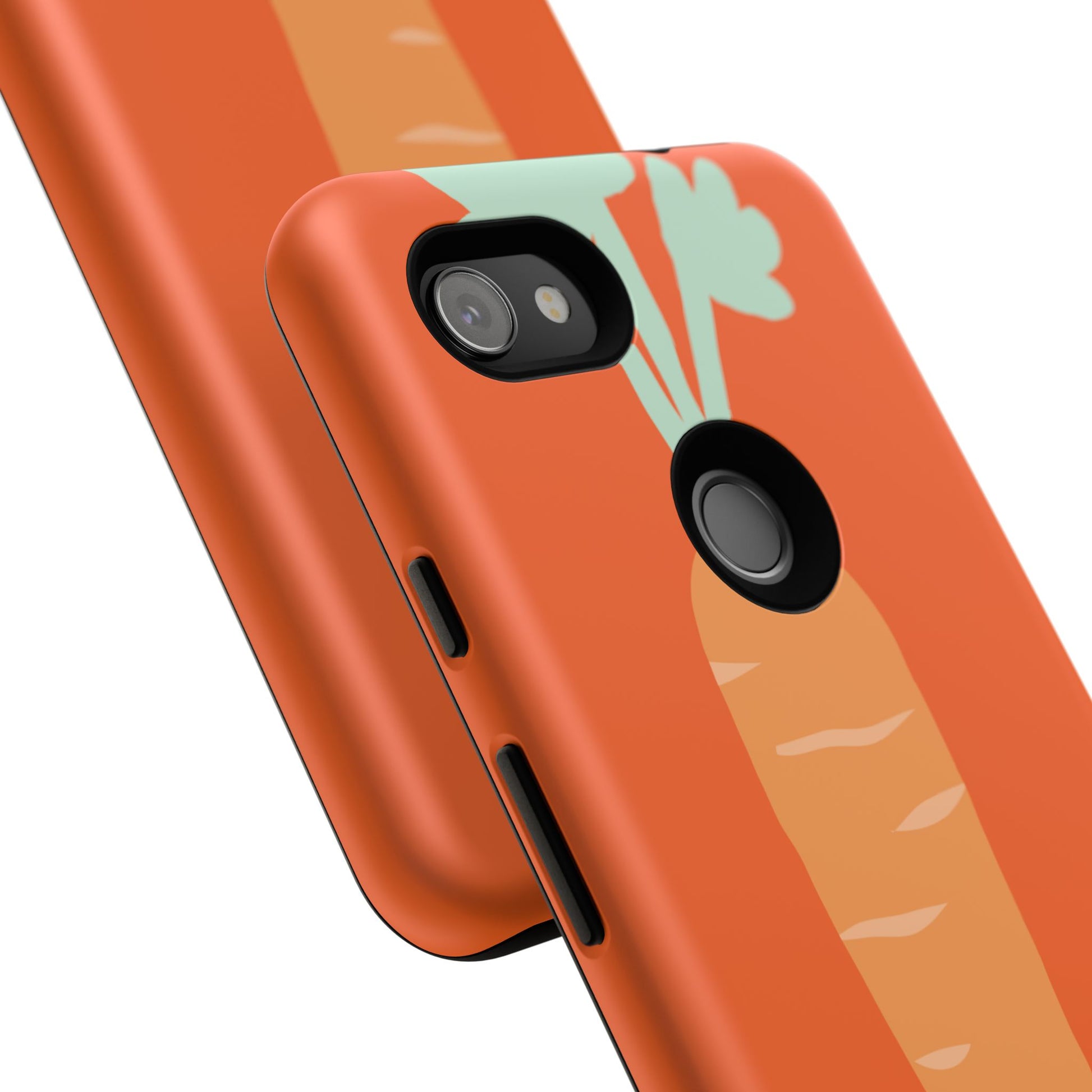 Tough Cases Carrot Phone Case, Cute Smartphone Cover, Fun Gift for Garden Lovers, Fall Decor, Vegan Accessories, Colorful Case